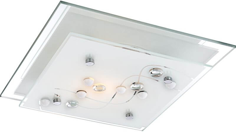 Globo Lighting Ballerina plafoniera 2x60 W bianco 48092