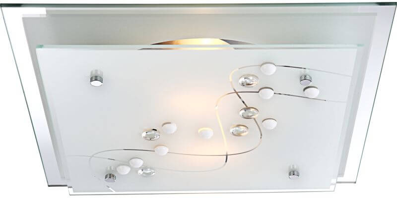 Globo Lighting Ballerina plafoniera 2x60 W bianco 48092-2