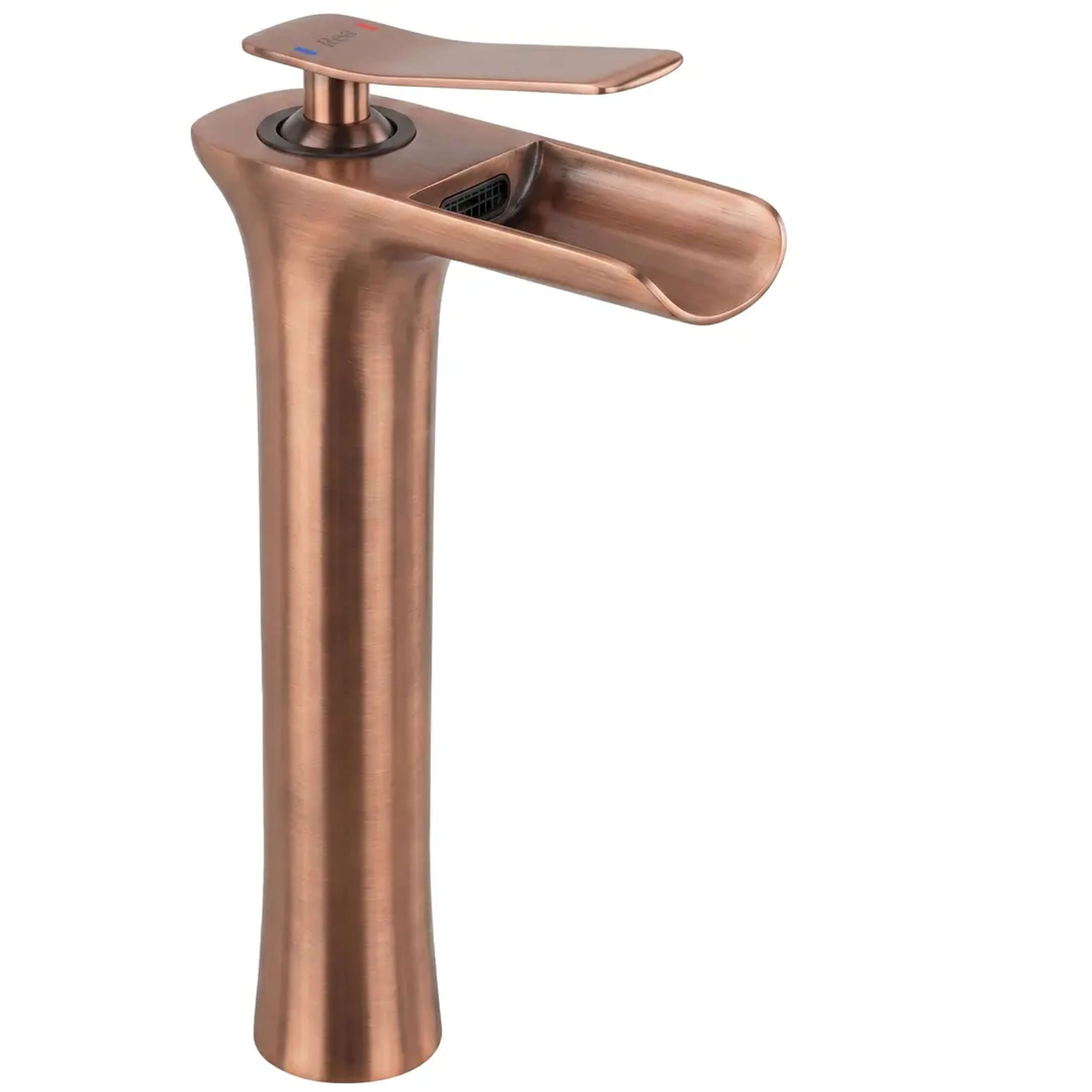 Rea Laguna rubinetto per lavabo verticale rame REA-B8121