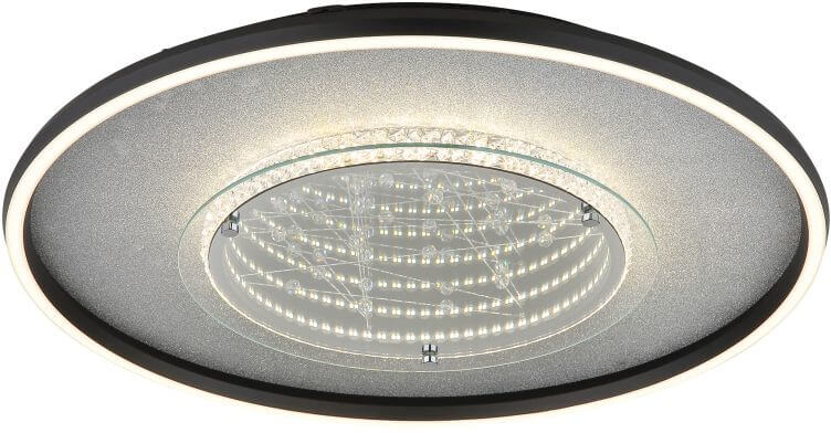 Globo Lighting Mirrora plafoniera 1x40 W nero 68288D3
