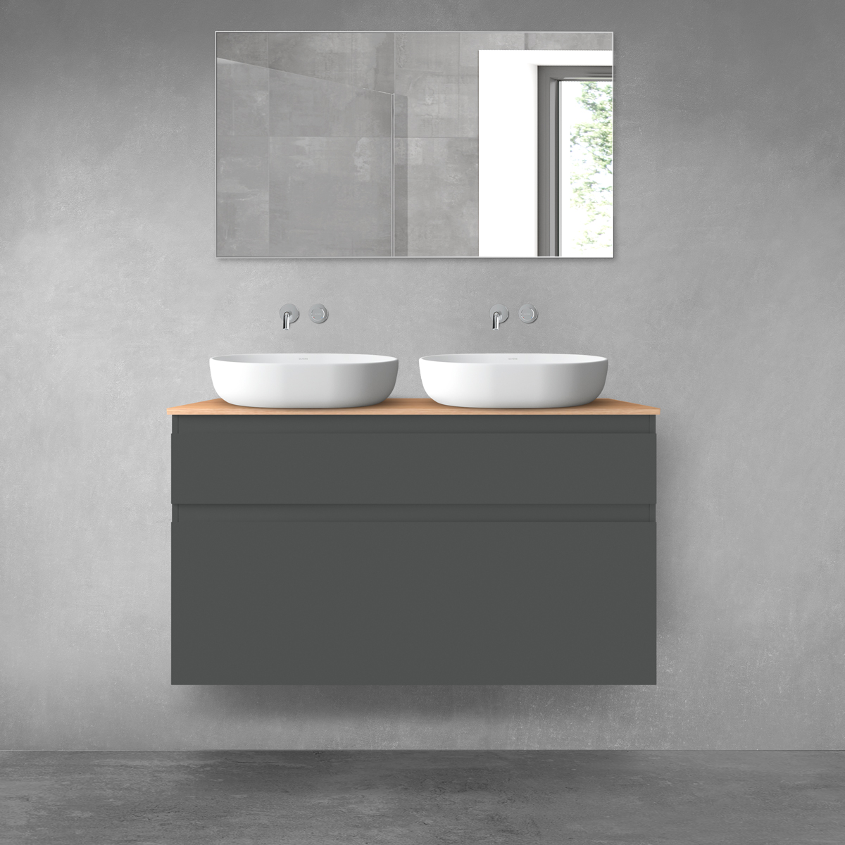 Set armadietto Oltens Vernal 60016400, armadietto Oltens Vernal 60012400, 63019060