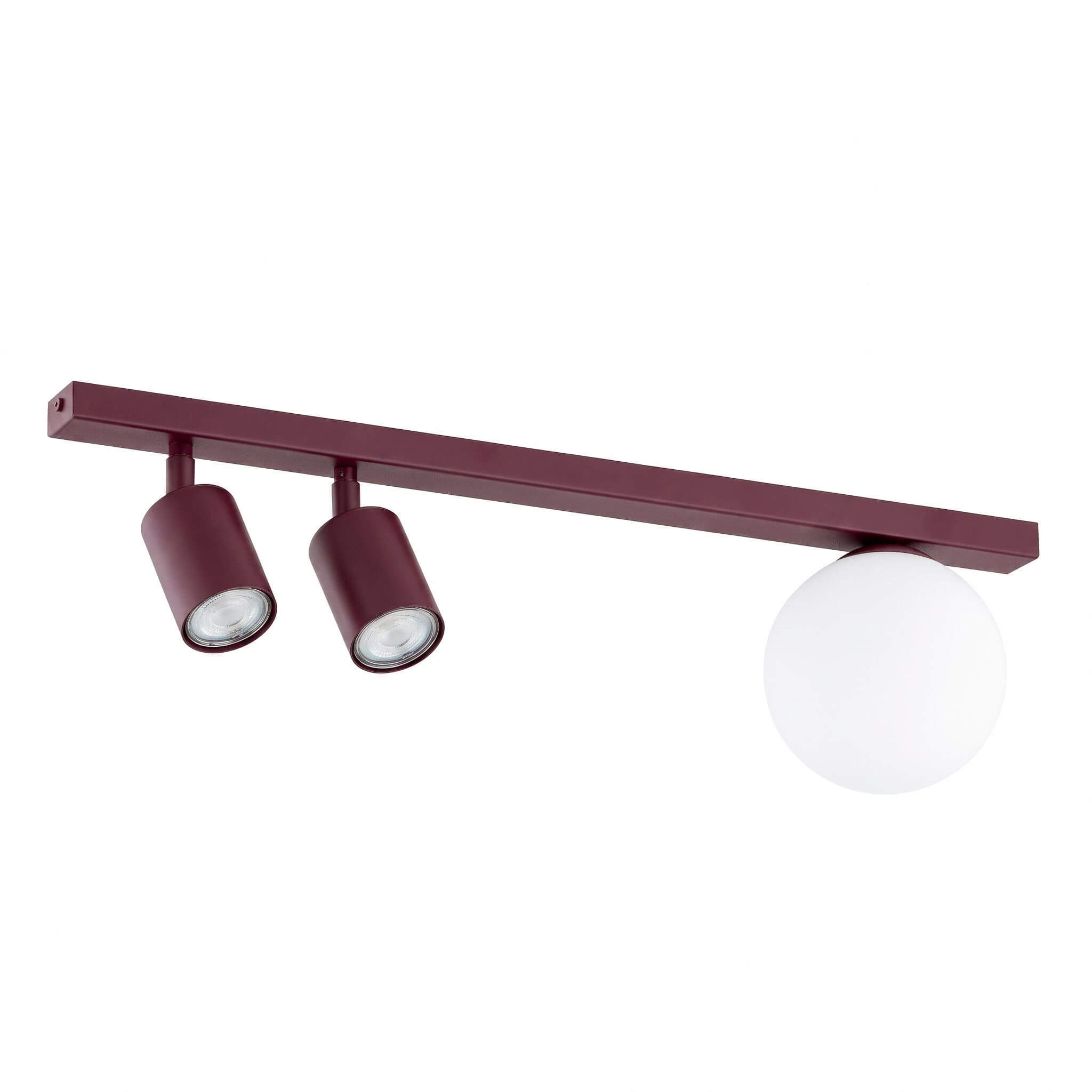 Emibig Baster lampada da soffitto x10 W borgogna 1816/3