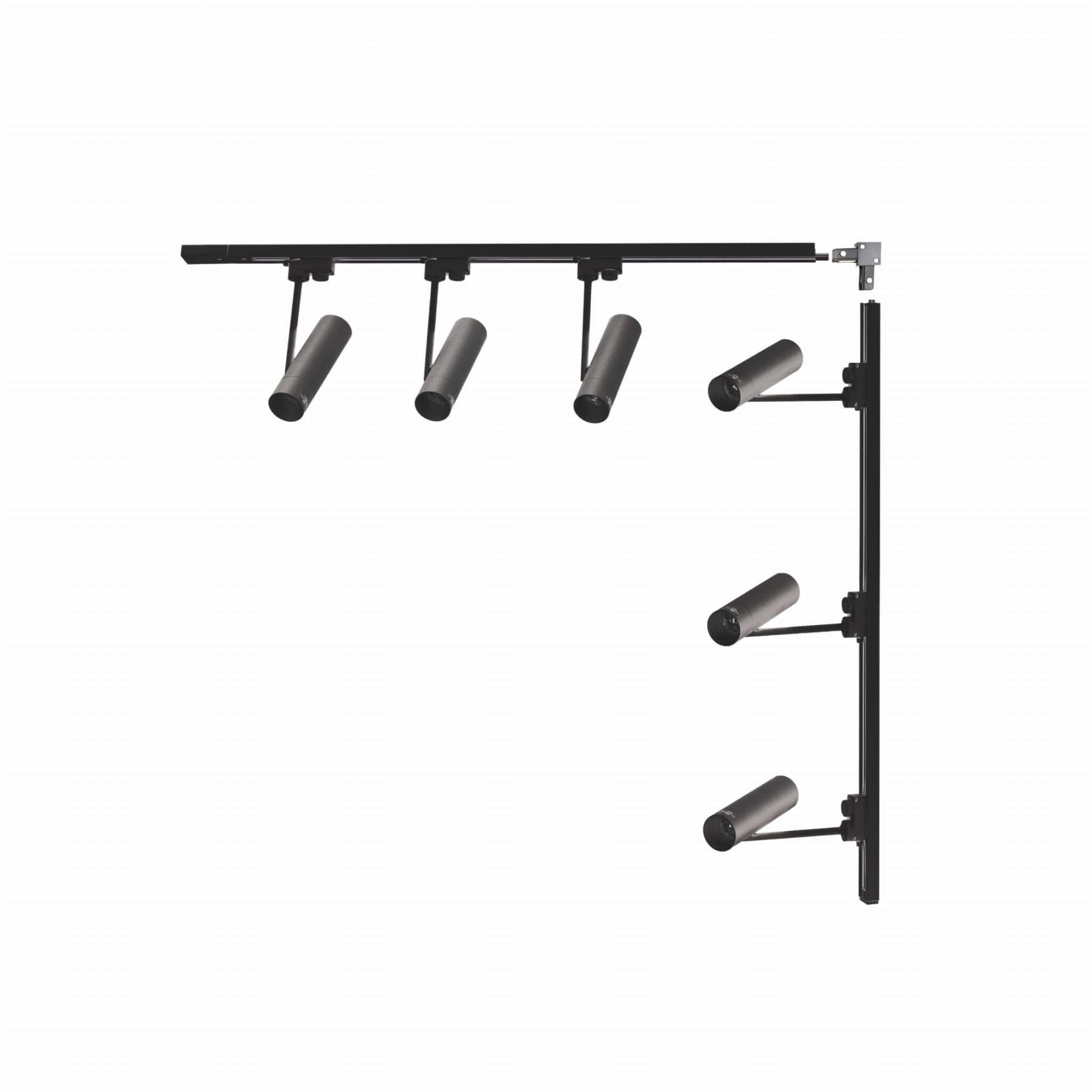 Zuma Line Black set binario e faretti 6x35 W nero 3569
