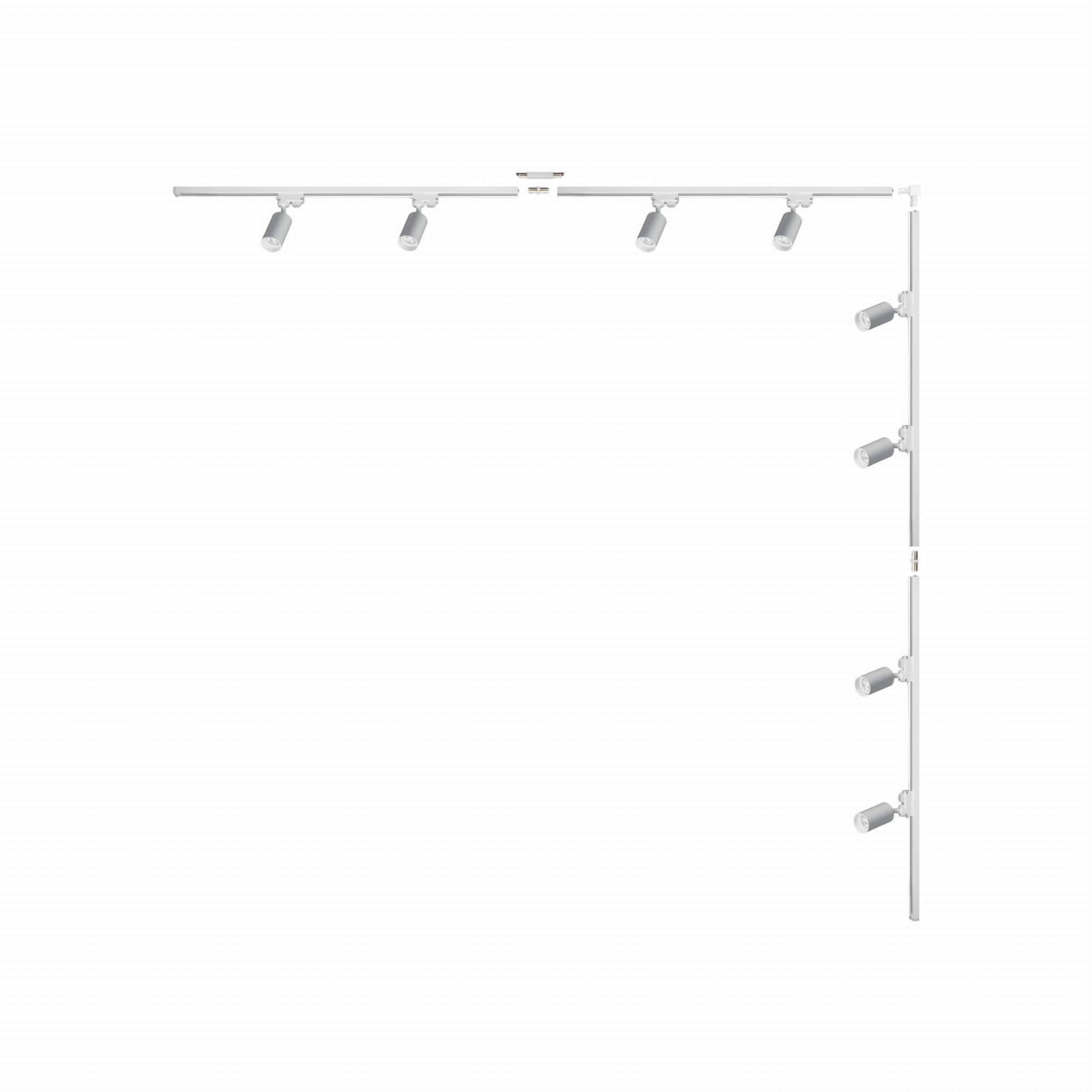 Zuma Line White set binario e faretti x35 W bianco 3583