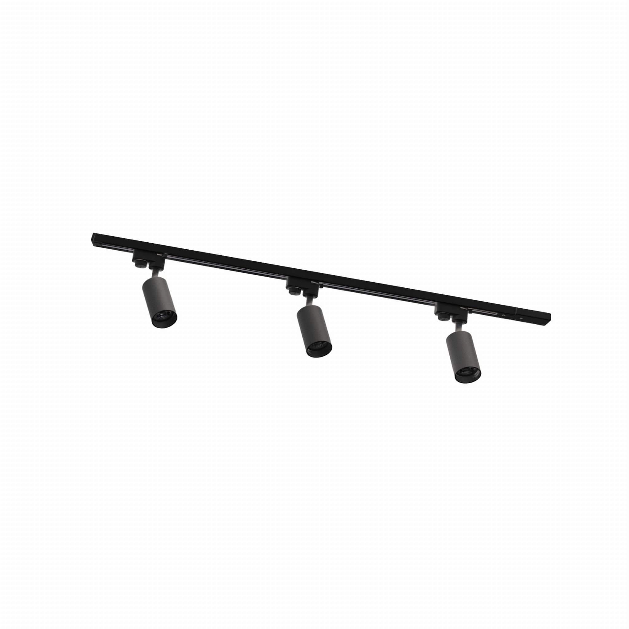Zuma Line Black set binario e faretti 3x35 W nero 3551