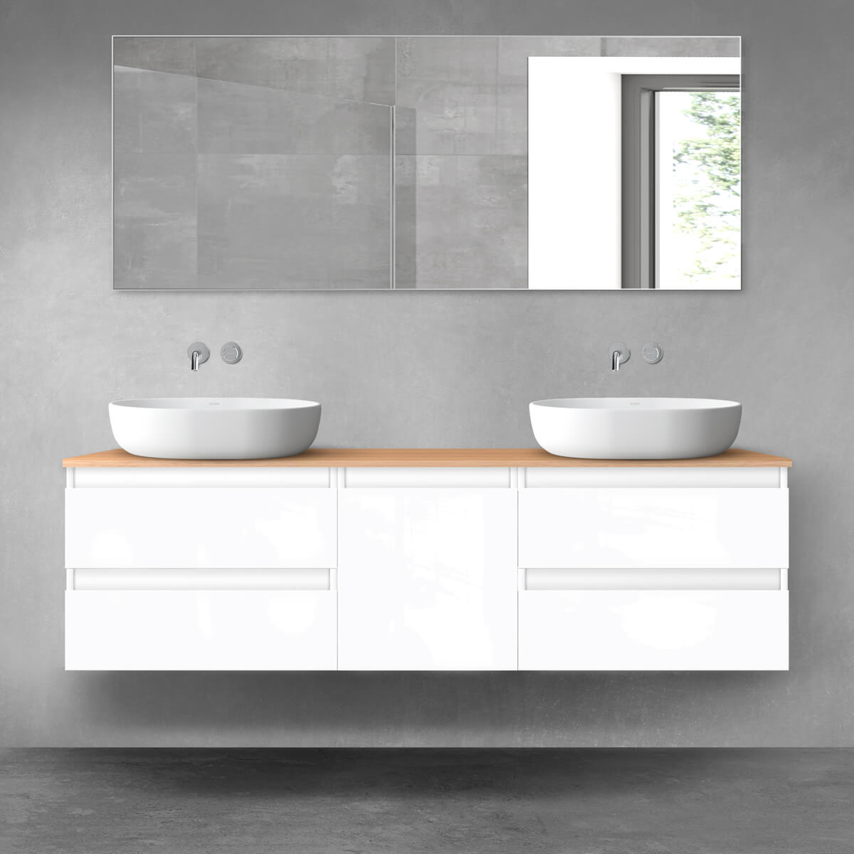 Set armadietto Oltens Vernal 60002000, armadietto Oltens Vernal 60017000, 63020060