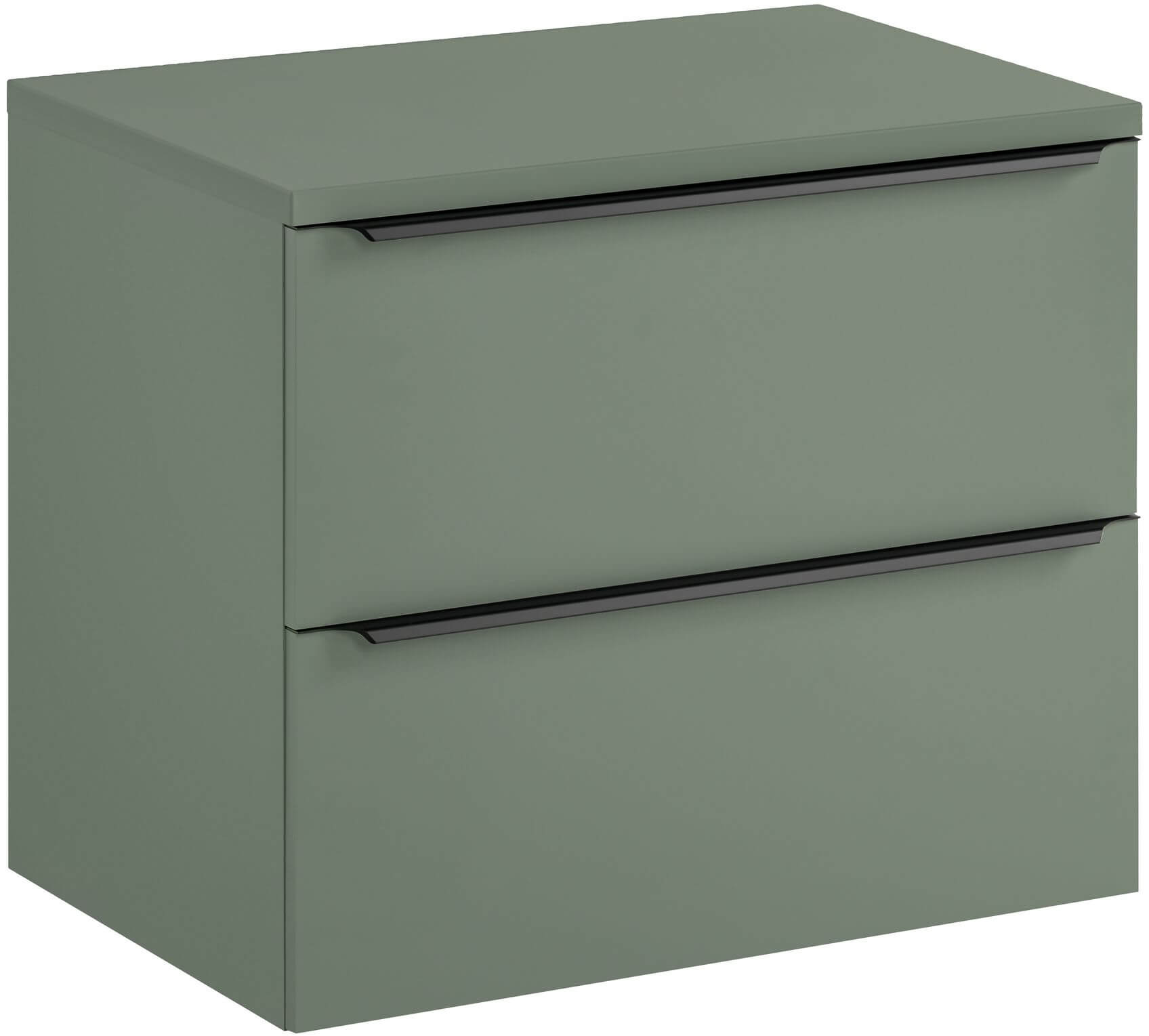 Set armadietto Comad Sombra Green SOMBRA GREEN 82-70-46-2S, piano sopra armadietto Comad Sombra Green GREEN 89-70-46 M