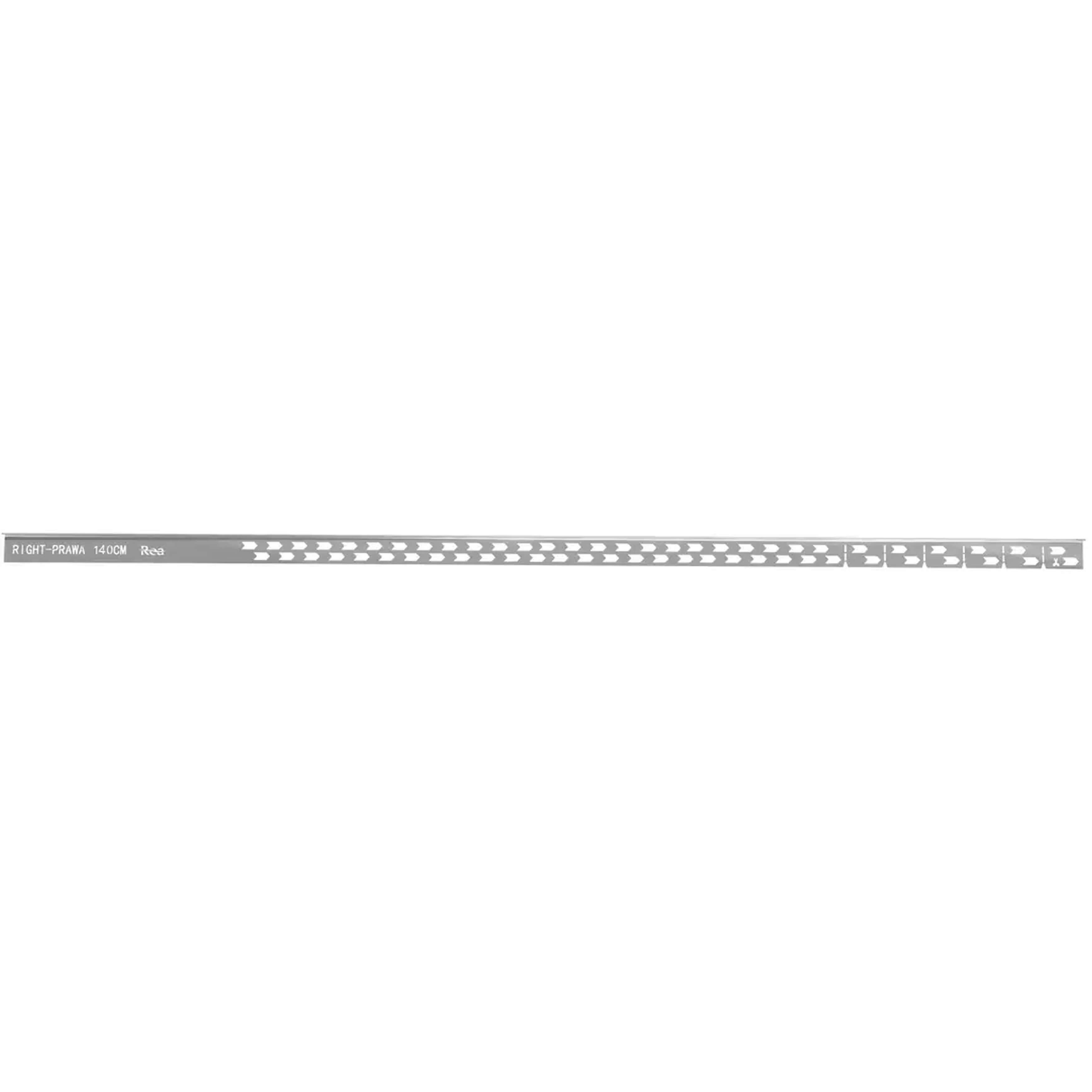 Rea listello inclinato 140 cm nichel REA-K3222