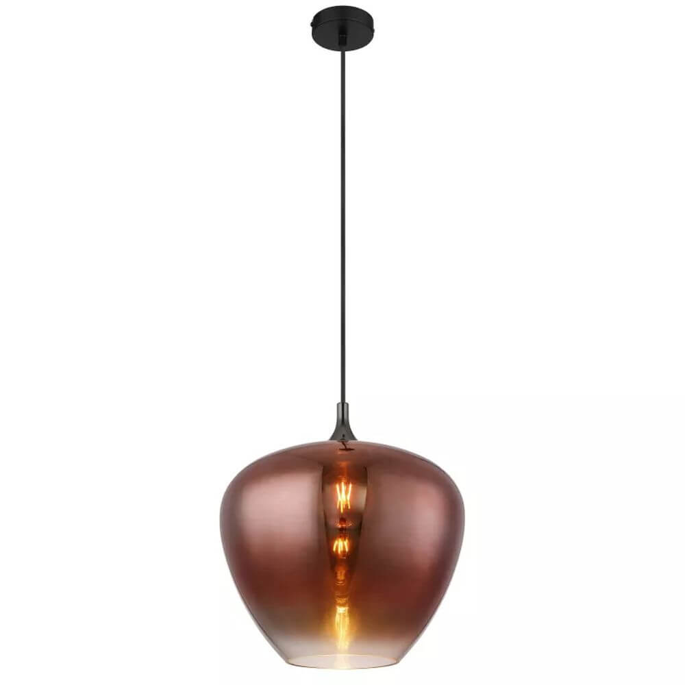 Globo Lighting Maxy lampada sospesa 1x60 W nero 15548H2G