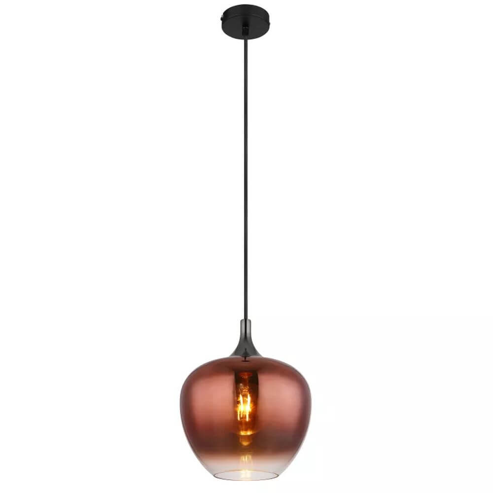 Globo Lighting Maxy lampada sospesa 1x60 W nero 15548HG