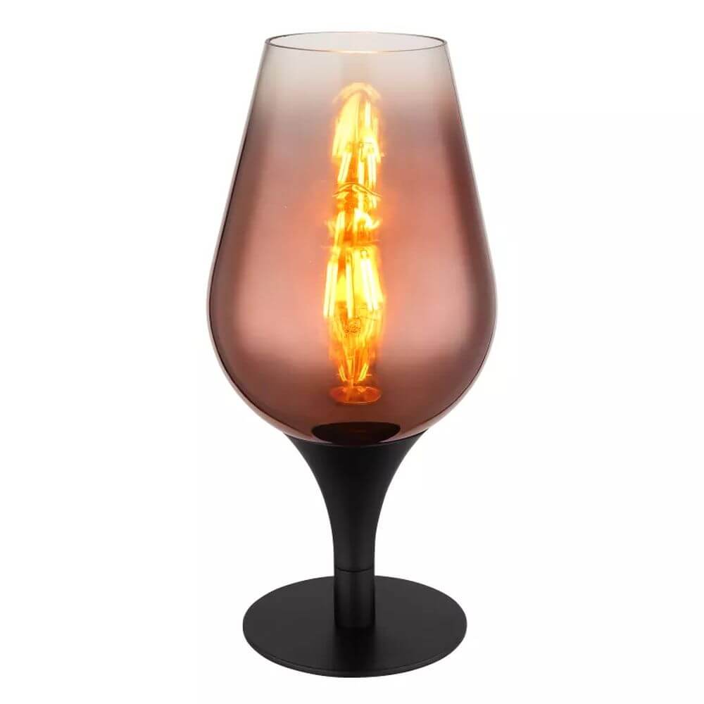 Globo Lighting Lavus lampada da tavolo 1x40 W nero 15552T1