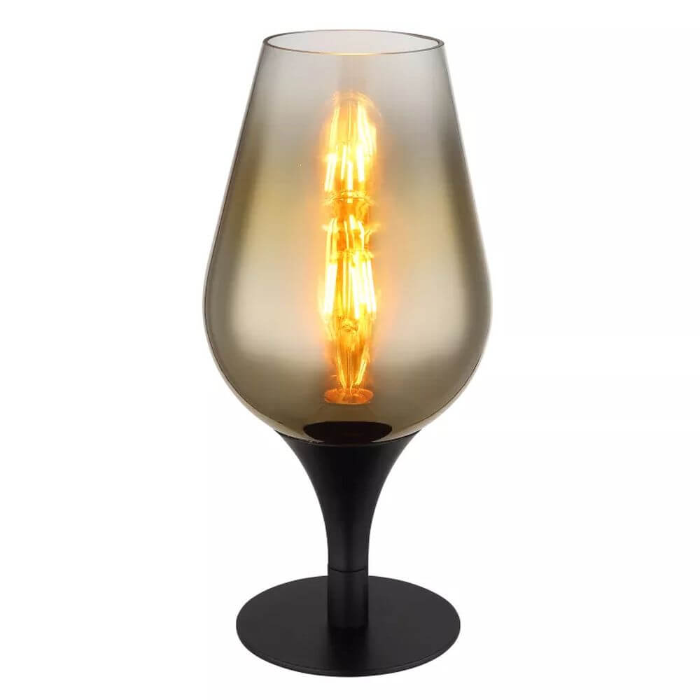 Globo Lighting Lavus lampada da tavolo 1x40 W nero-oro 15552T2