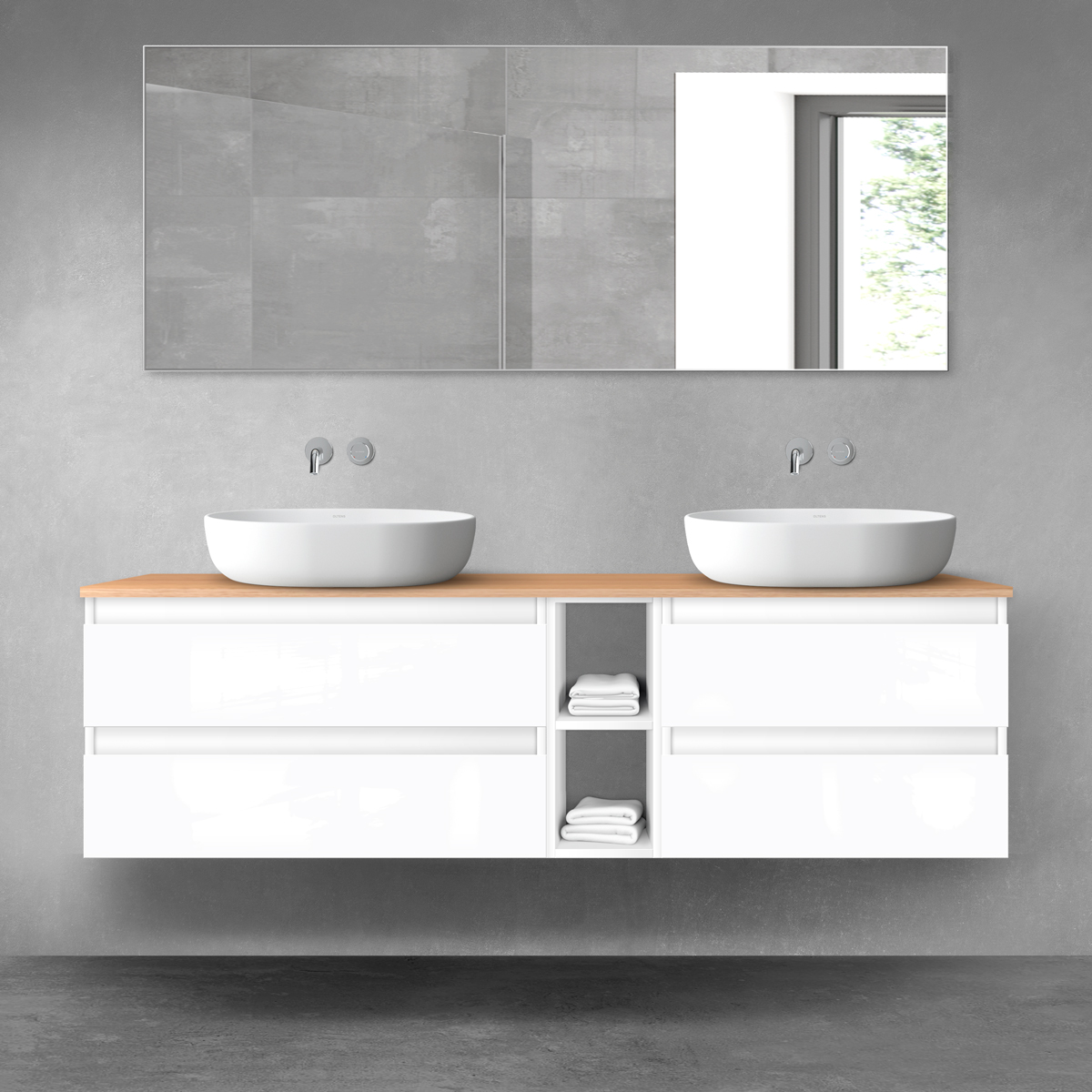 Set armadietto Oltens Vernal 60003000, armadietto Oltens Vernal 60002000, 63020060, 60021000