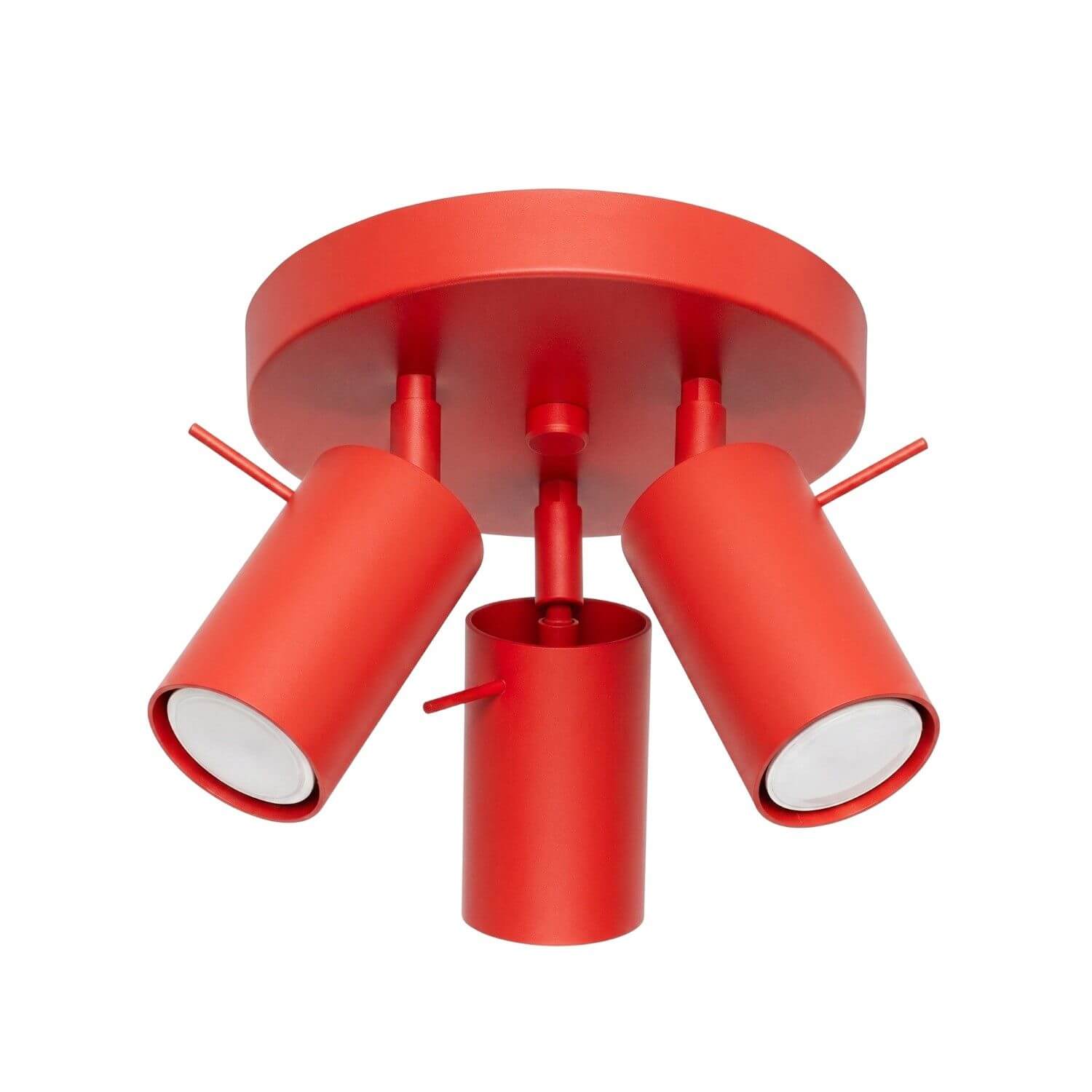 Sollux Lighting Ring lampada da soffitto 3x10 W rosso SL.2192