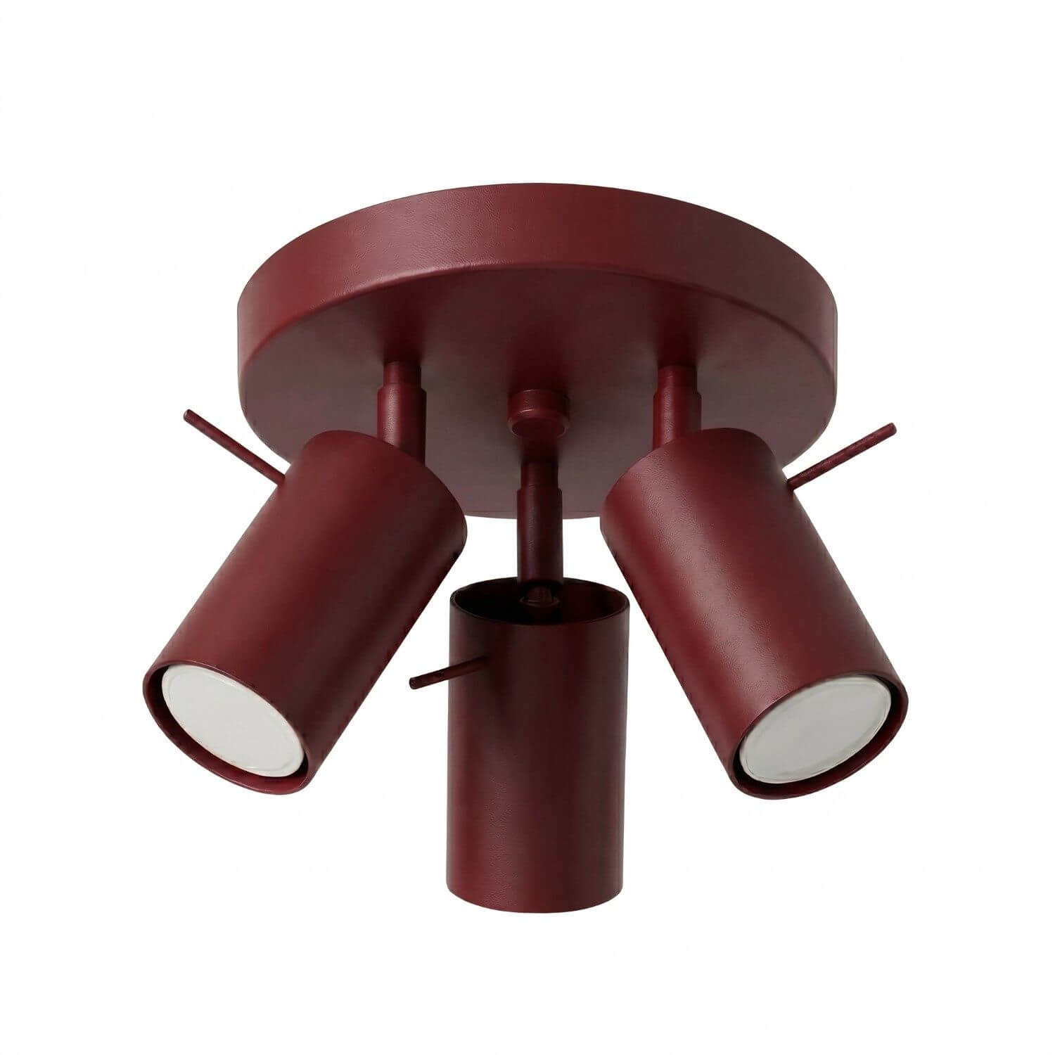 Sollux Lighting Ring lampada da soffitto 3x10 W borgogna SL.2162