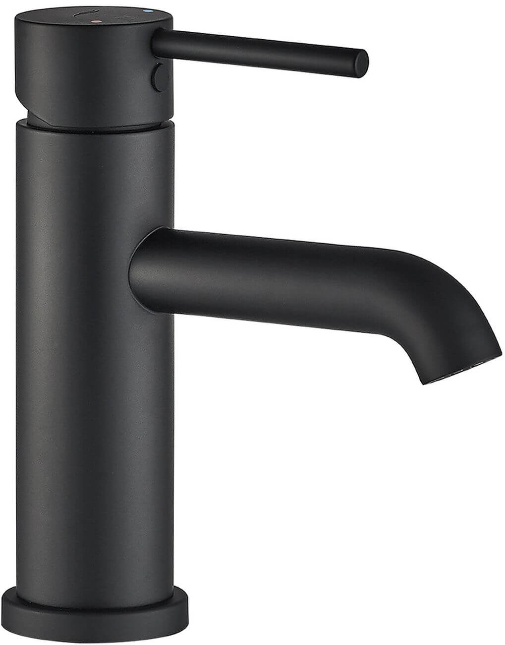 Kuchinox Noia rubinetto per lavabo verticale nero BNK_720D