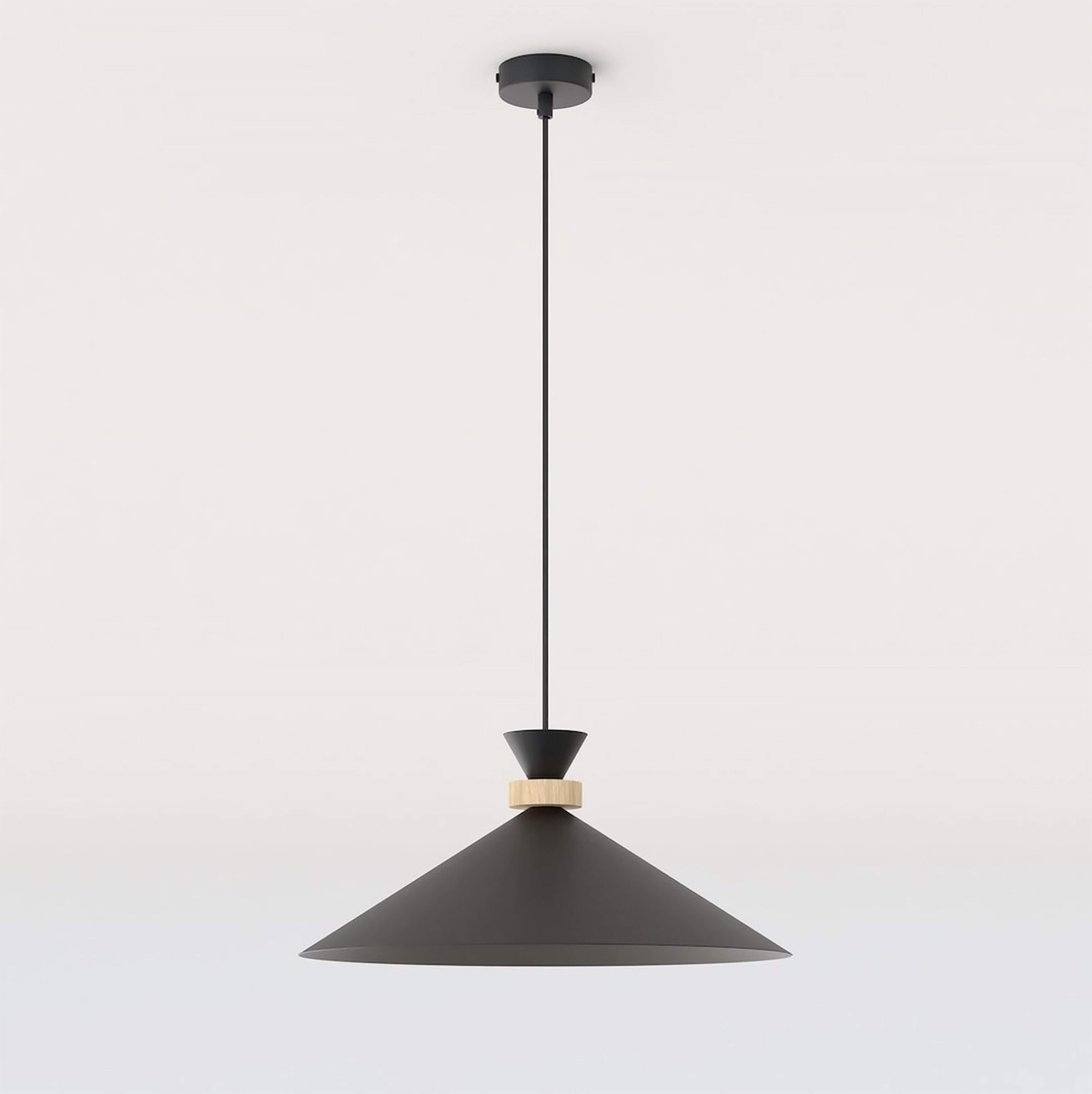 Emibig Olivio lampada sospesa 1x10 W nero 1748/1M