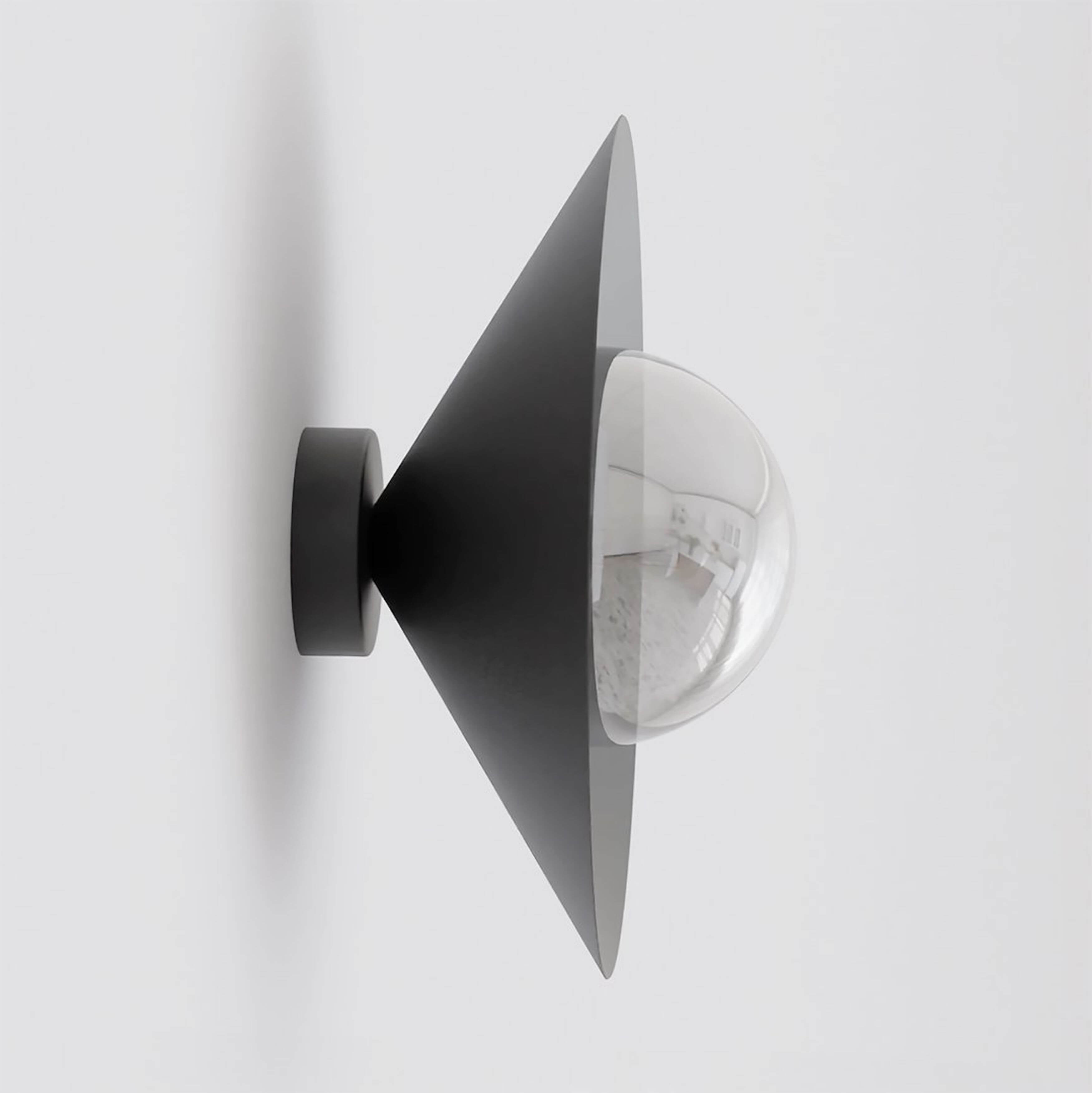 Emibig Mono lampada da parete 1x10 W nero 1716/K1S