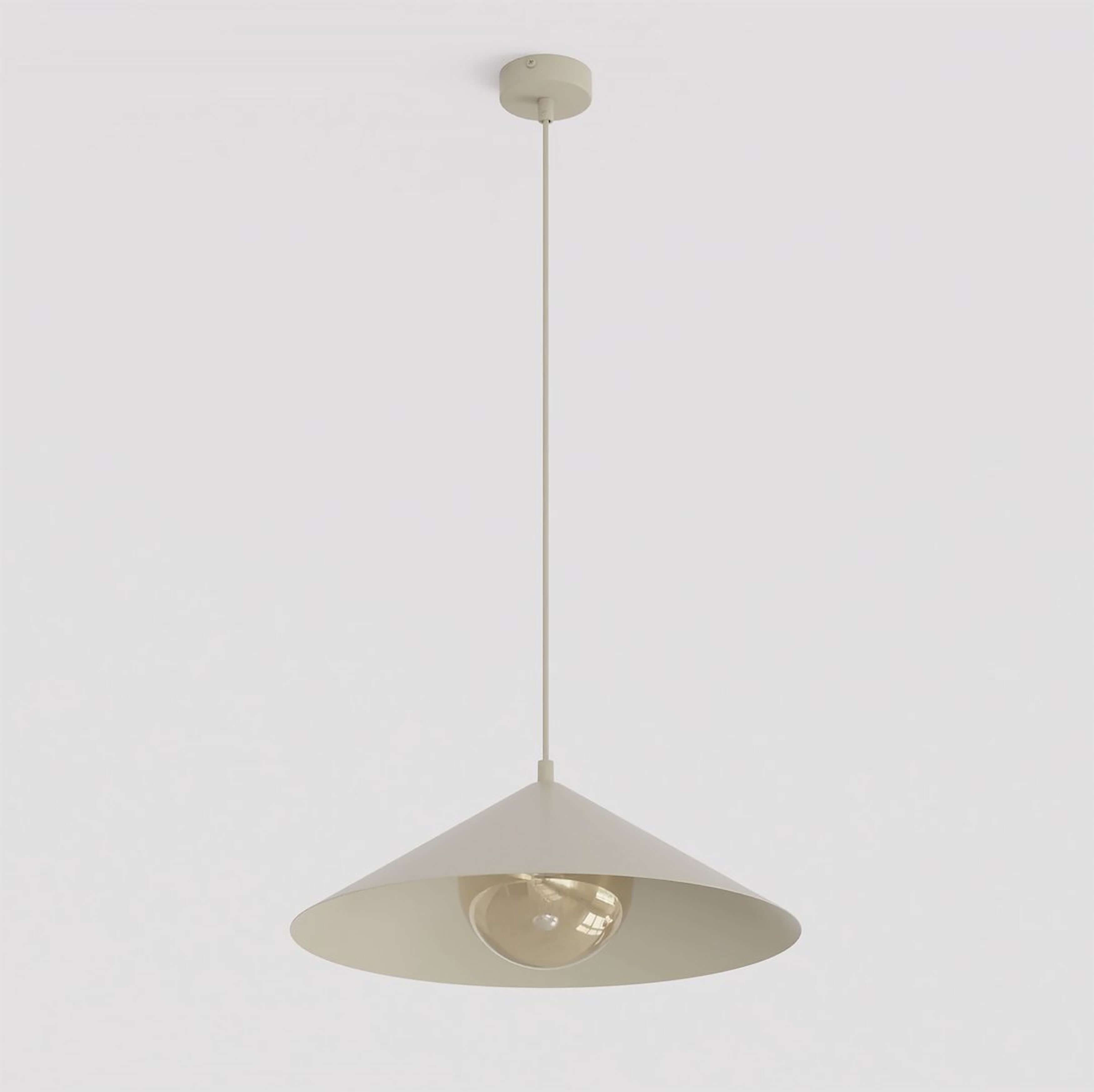 Emibig Mono lampada sospesa 1x10 W beige 1723/1M