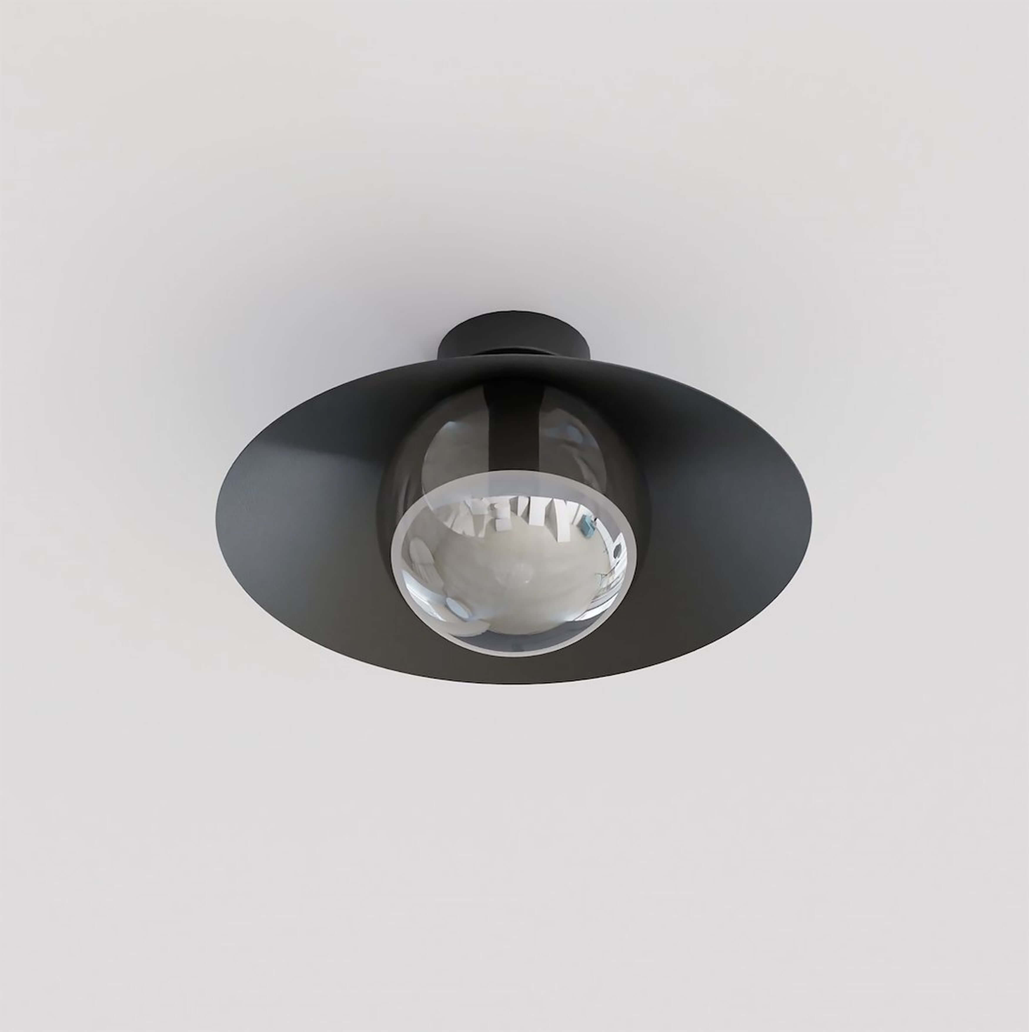 Emibig Mono lampada da soffitto 1x10 W nero 1716/1S