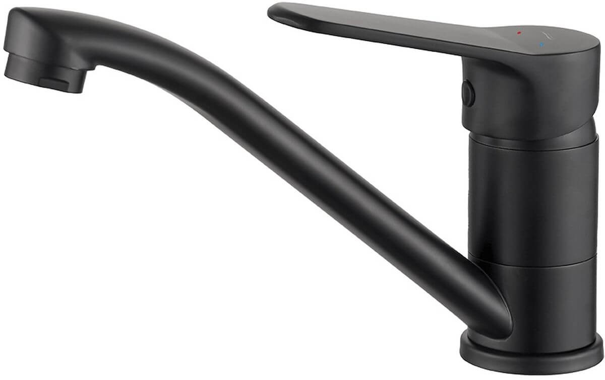 Kuchinox Atez rubinetto per lavabo verticale nero BTK_726D