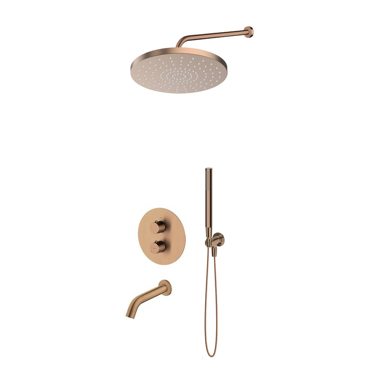 Set rubinetto per vasca e doccia Oltens Katla 34600610, soffione doccia Oltens Alvo 37011610, 39100610, 39402610, 39304610, 37102610, 37200610