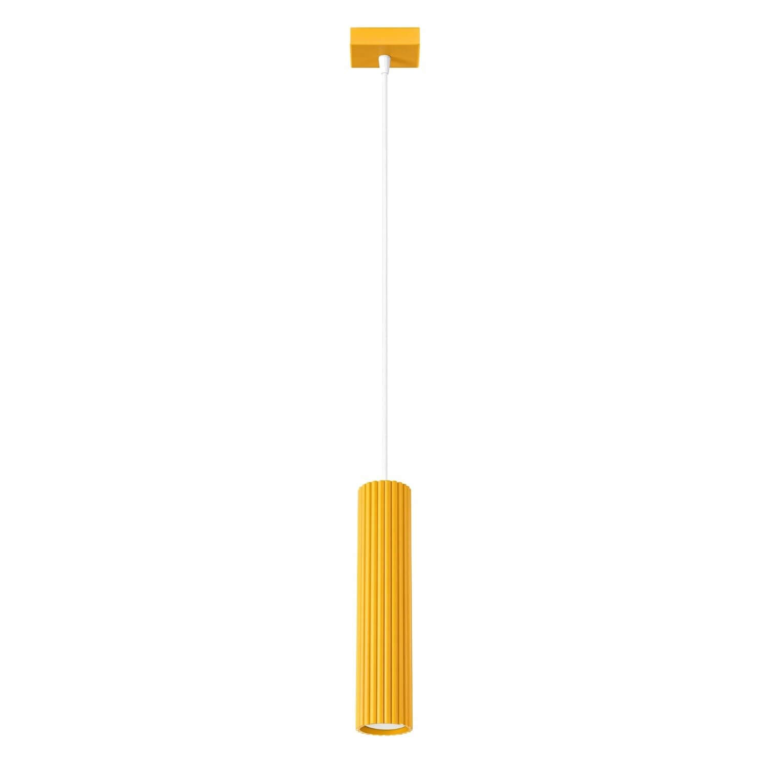 Sollux Lighting Karbon lampada sospesa 1x10 W giallo SL.2334