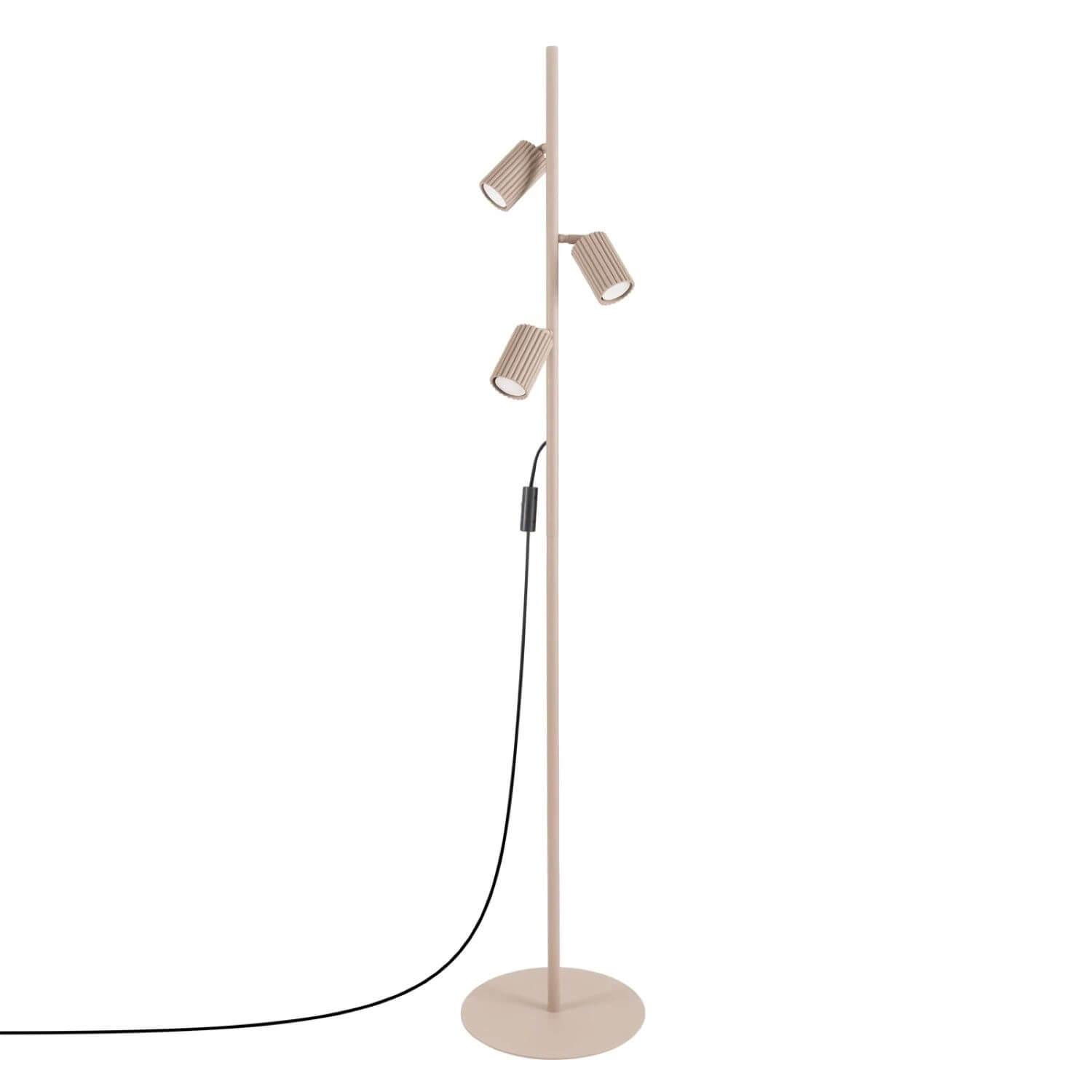 Sollux Lighting Karbon lampada da terra 3x10 W grigio SL.2020
