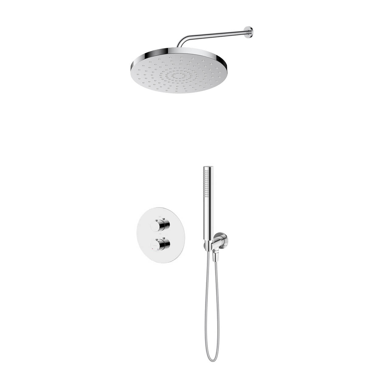 Set rubinetto per vasca e doccia Oltens Katla 34600100, soffione doccia Oltens Alvo 37011100, 39400100, 37102100, 39304100, 37200100