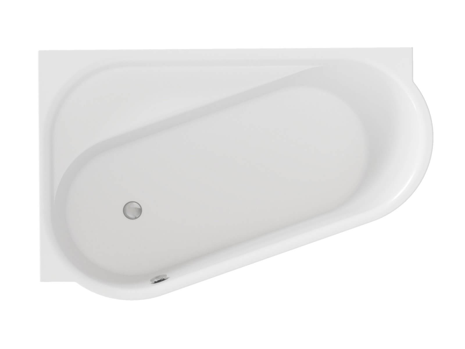 Ravak ARC vasca da bagno angolare 170x105 cm sinistra bianco CF71000000