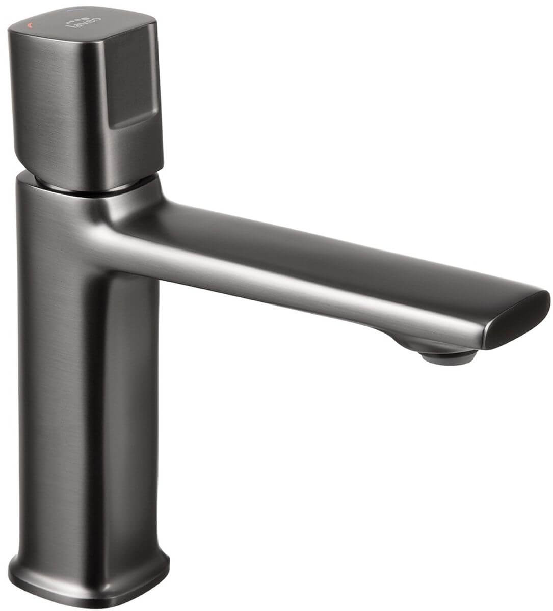 Laveo Tores rubinetto per lavabo verticale grafite BVT_922D