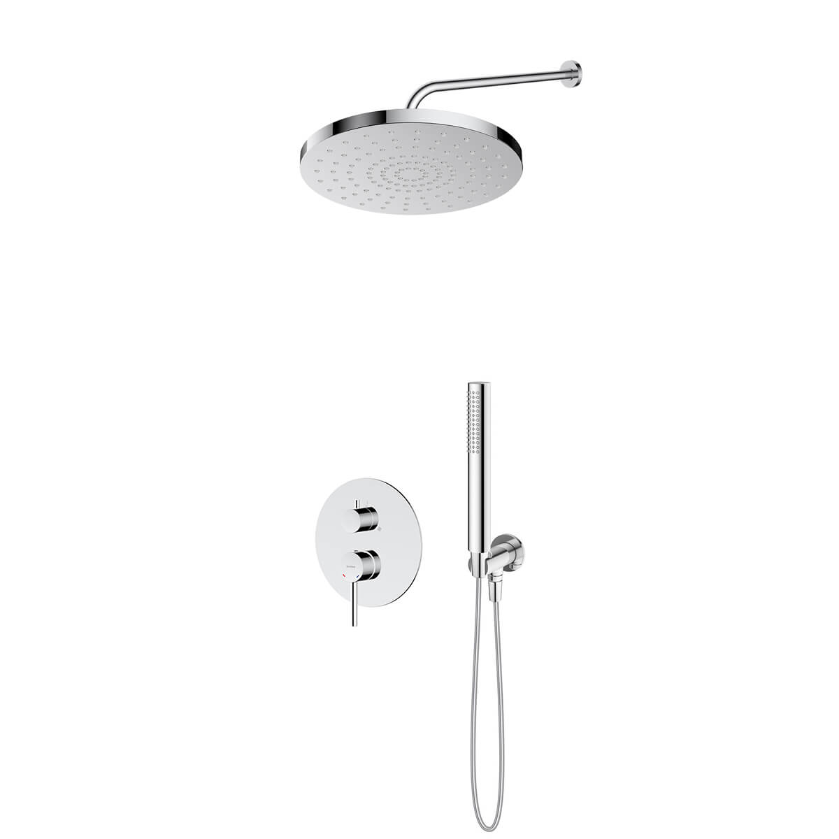 Set rubinetto per vasca e doccia Oltens Molle 34113100, soffione doccia Oltens Alvo 37011100, 39400100, 37102100, 39304100, 37200100