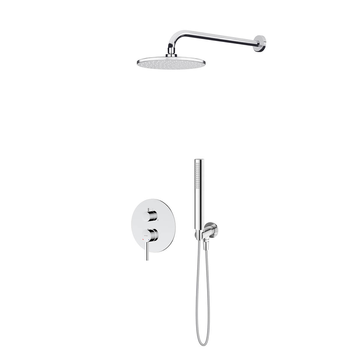 Set rubinetto per vasca e doccia Oltens Molle 34113100, soffione doccia Oltens Vindel 37000100, 39400100, 37102100, 39304100, 37200100