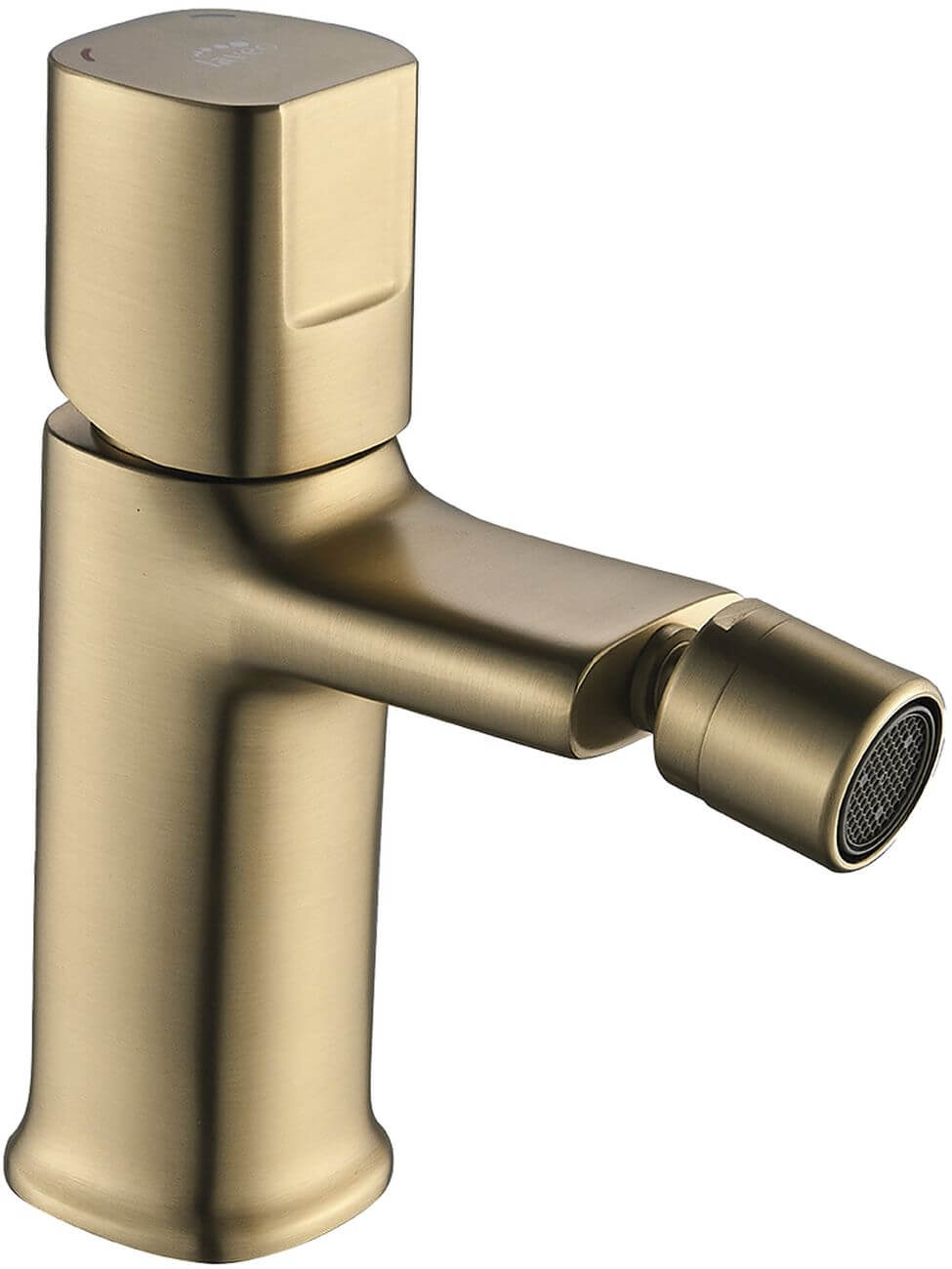 Laveo Tores rubinetto per bidet verticale oro BVT_G32D