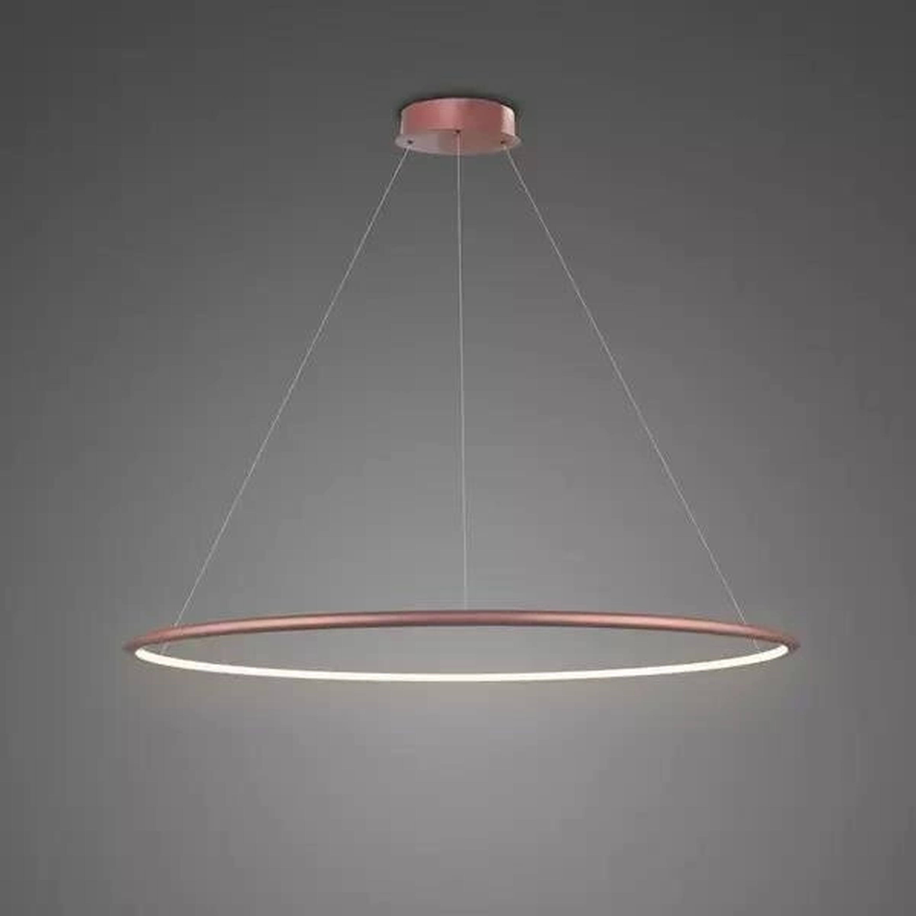 Altavola Design Ledowe Okręgi lampada sospesa 1x W oro rosa LA073/P_80_in_3k_rose_gold_Dali