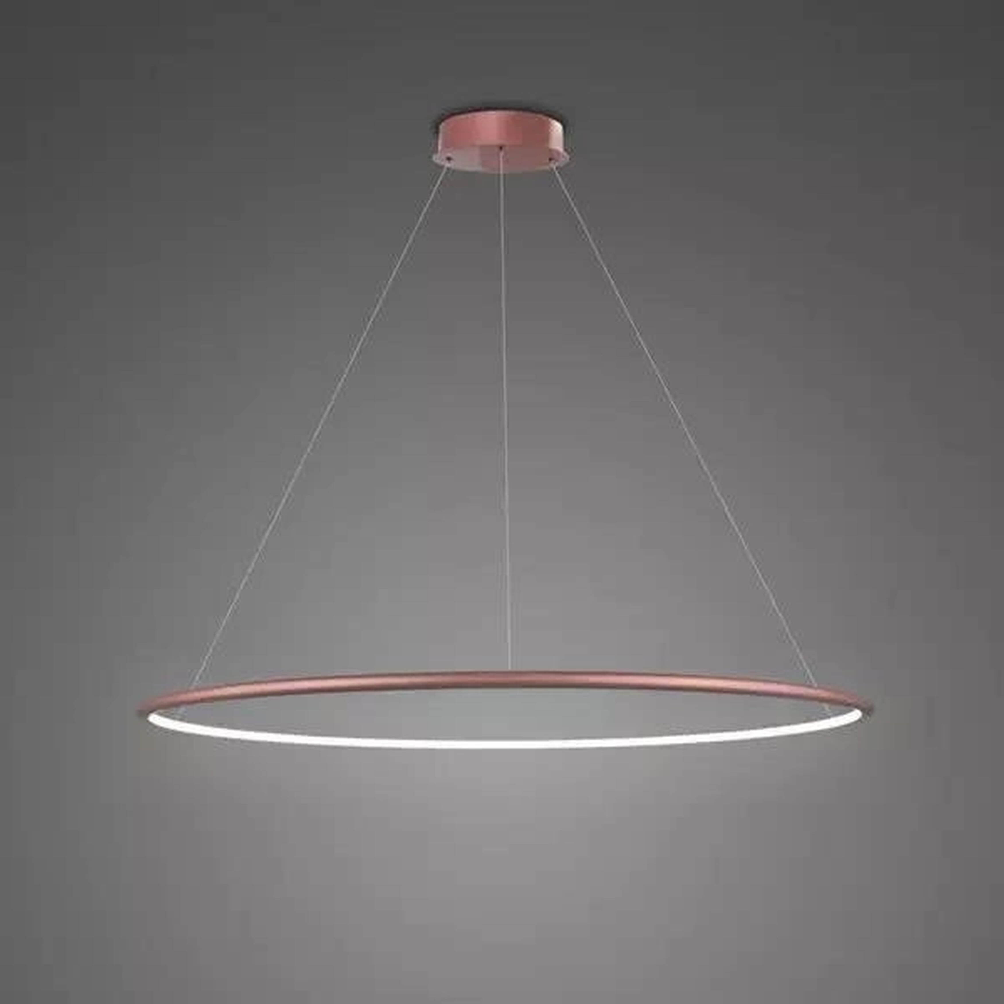 Altavola Design Ledowe Okręgi lampada sospesa 1x30 W rosa-oro LA073/P_80_in_3k_rose_gold