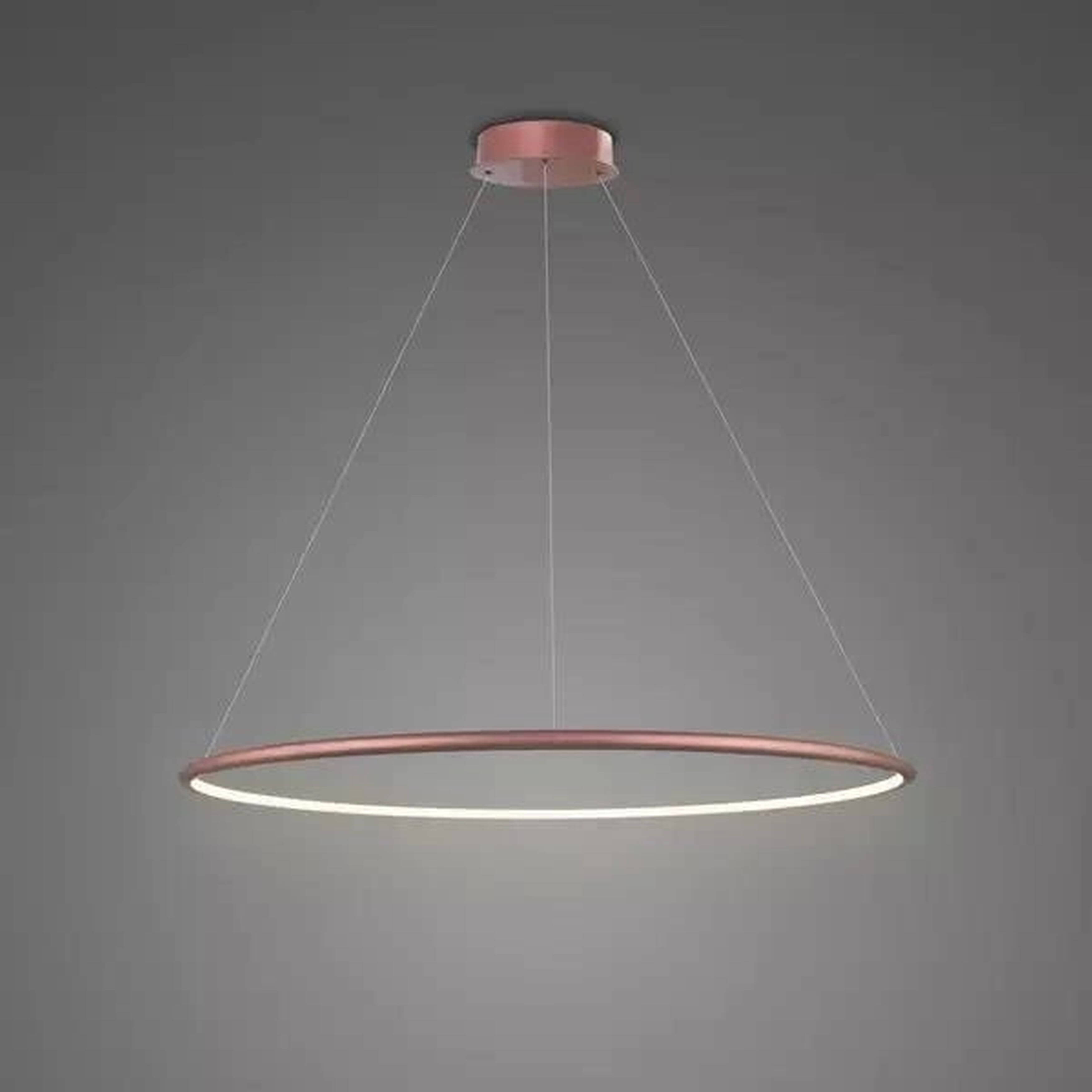 Altavola Design Ledowe Okręgi lampada sospesa 1x W oro rosa LA073/P_60_in_4k_rose_gold_Dali