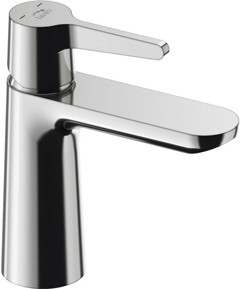 Laveo Cone rubinetto per lavabo verticale cromo BVC_022D