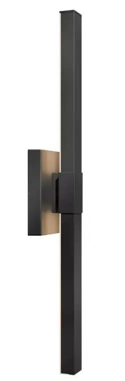 Elstead Lighting Nocar lampada da parete per esterni 1x39 W nero KL-NOCAR-L-BK