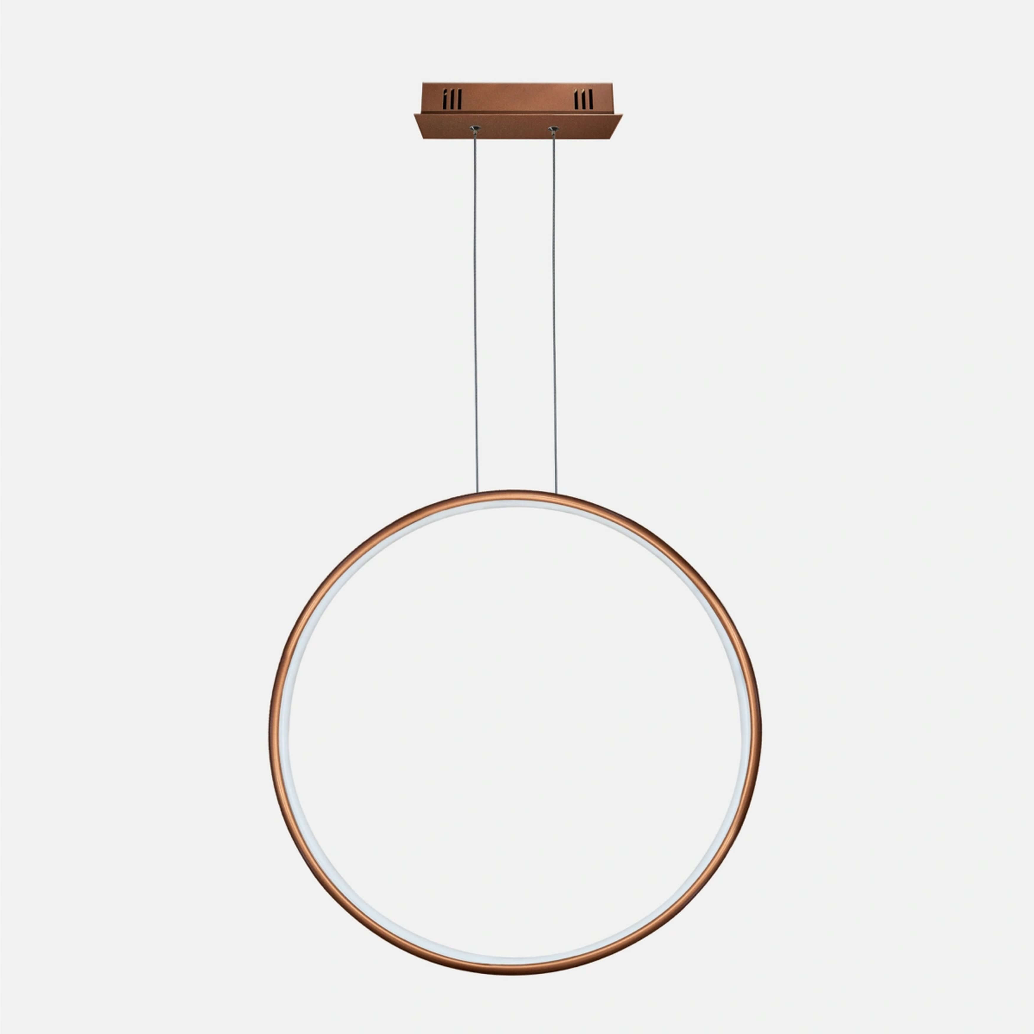 Altavola Design Ledowe Okręgi lampada sospesa 1x38 W rame LA073/X_100_in_4k_copper