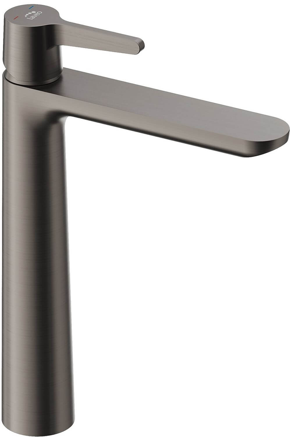 Laveo Cone rubinetto per lavabo verticale grafite BVC_92ND