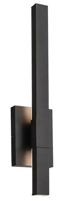 Elstead Lighting Nocar lampada da parete per esterni 1x20 W nero KL-NOCAR-M-BK