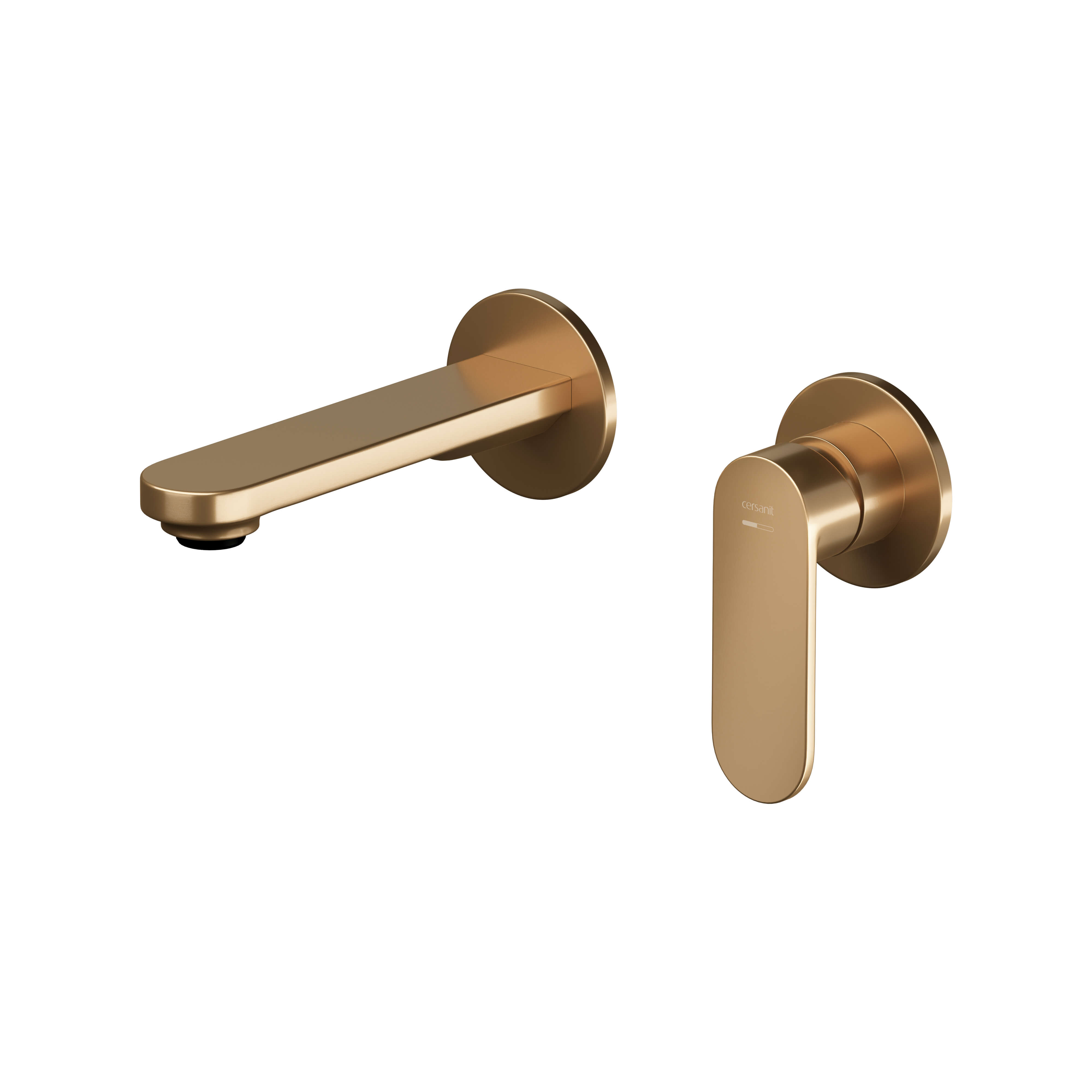 Cersanit Luna rubinetto per lavabo da incasso rame S1057-009