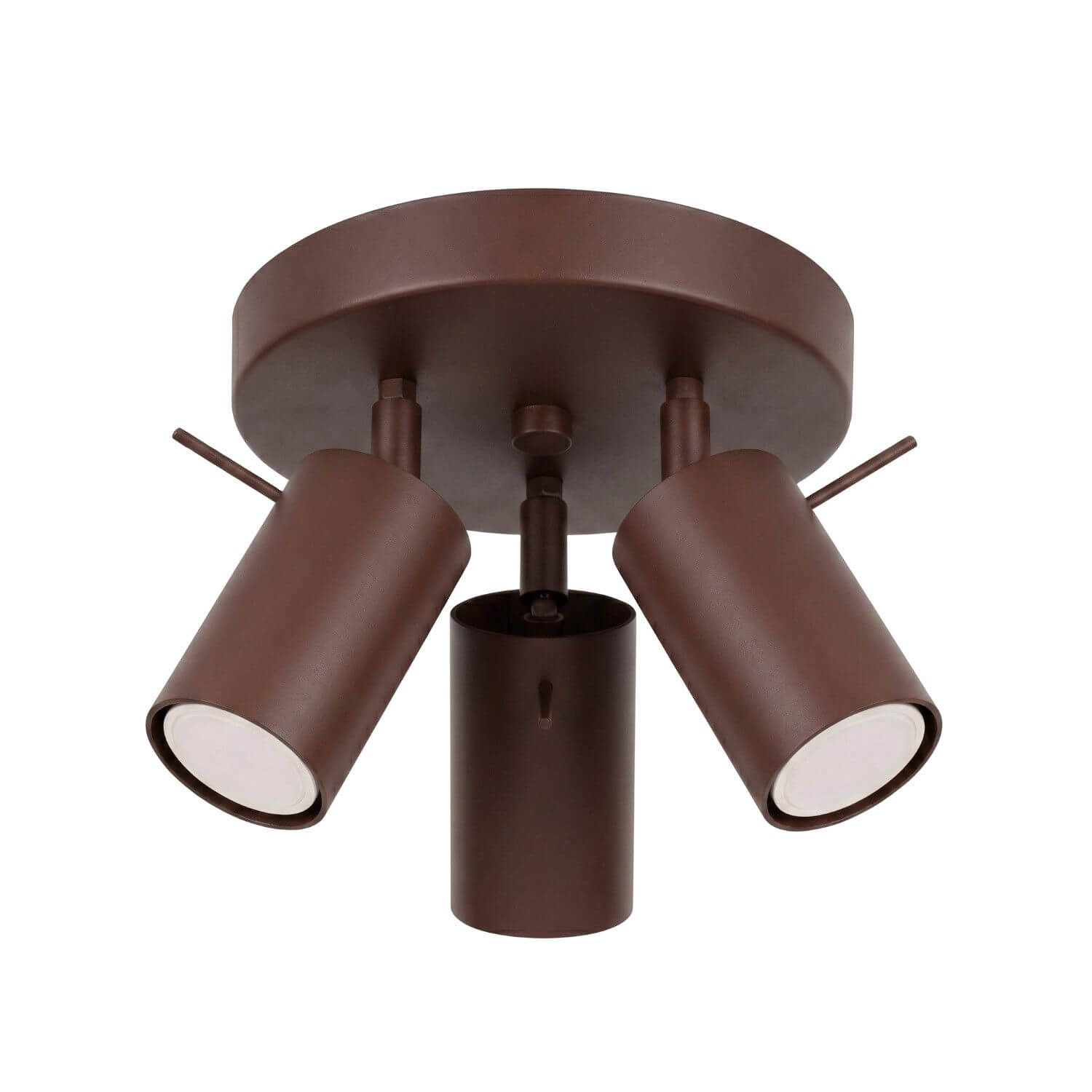 Sollux Lighting Ring plafoniera 3x10 W marrone SL.2198
