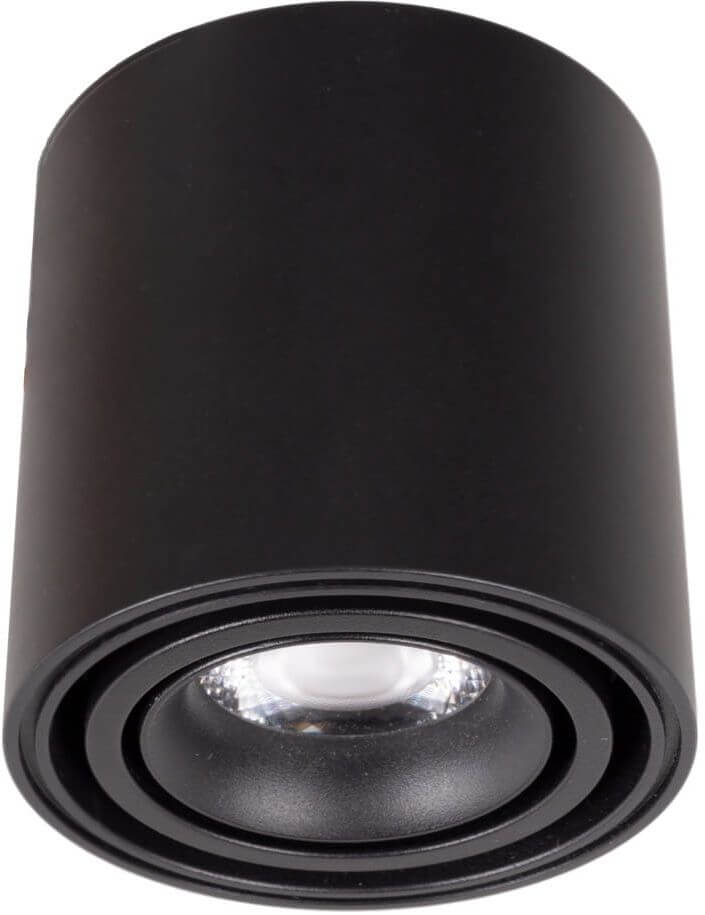 MaxLight Fix lampada da soffitto 1x6 W nero C0257