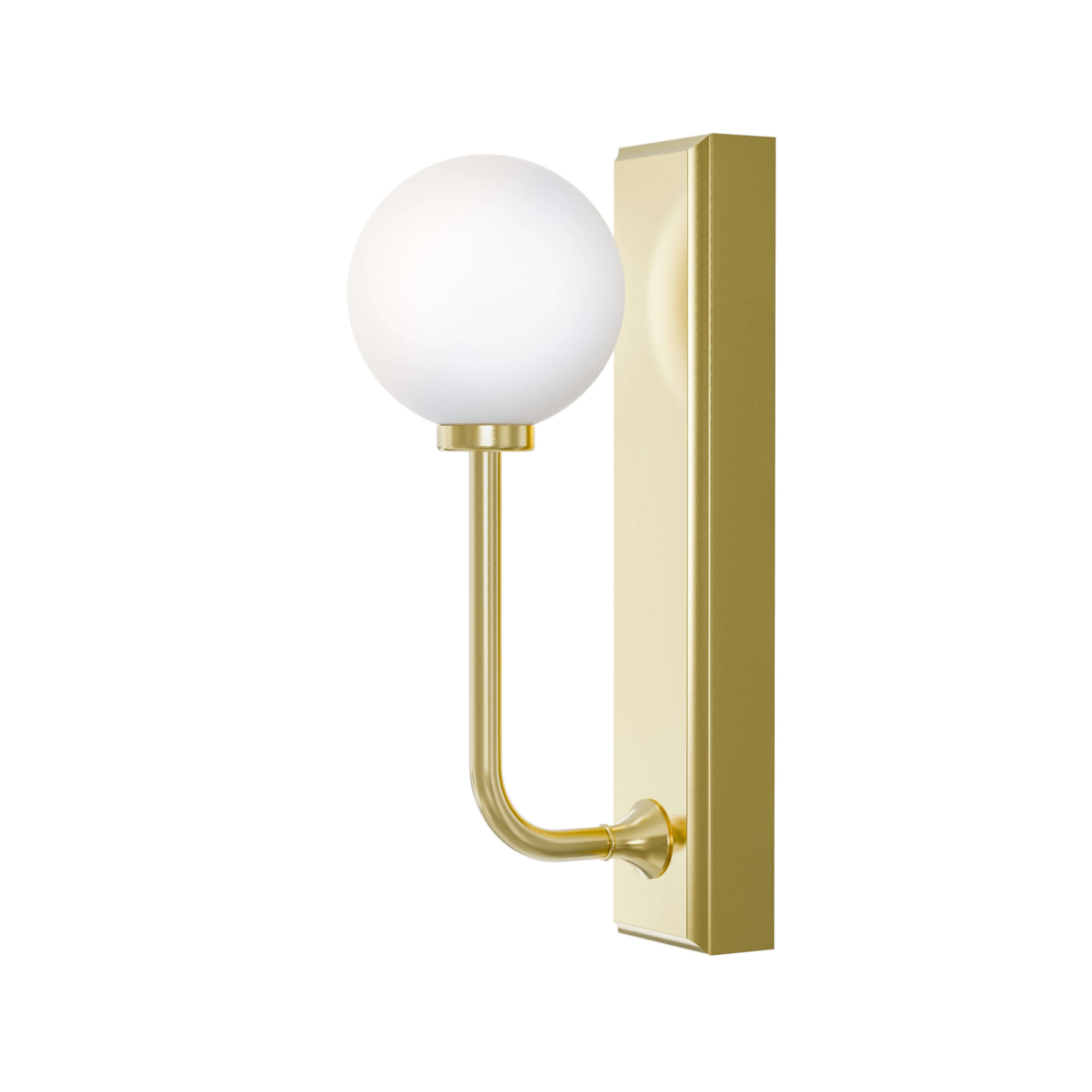 Open Design Ero Parette lampada da parete 1x9 W bianco-oro OR85600