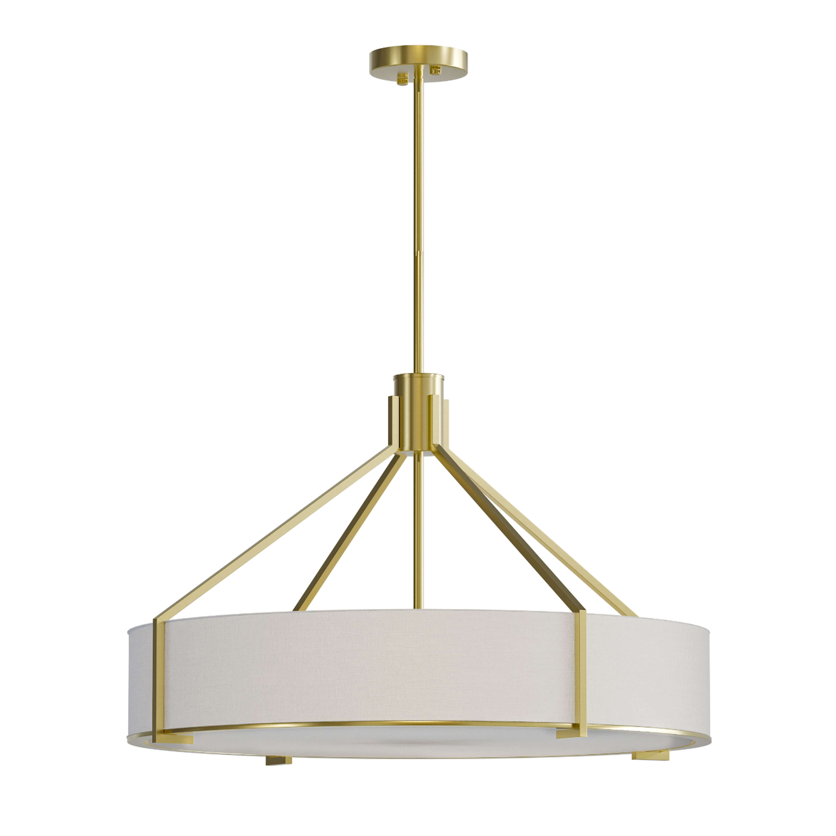Open Design Doretto lampada sospesa 1x15 W bianco-oro OR85662