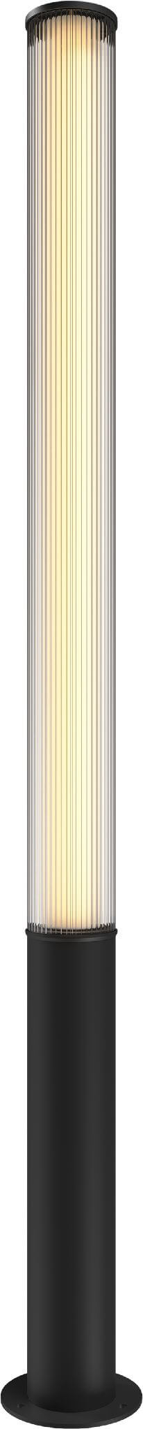 MaxLight Gardenia lampada da terra per esterni 1x32 W nero F0066