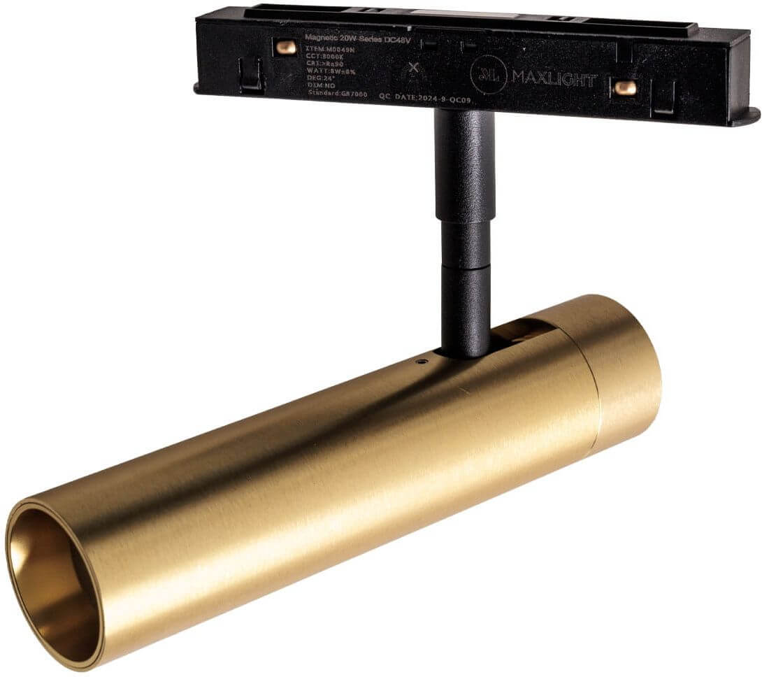 MaxLight Magnetic lampada magnetica 1x8 W oro M0049N