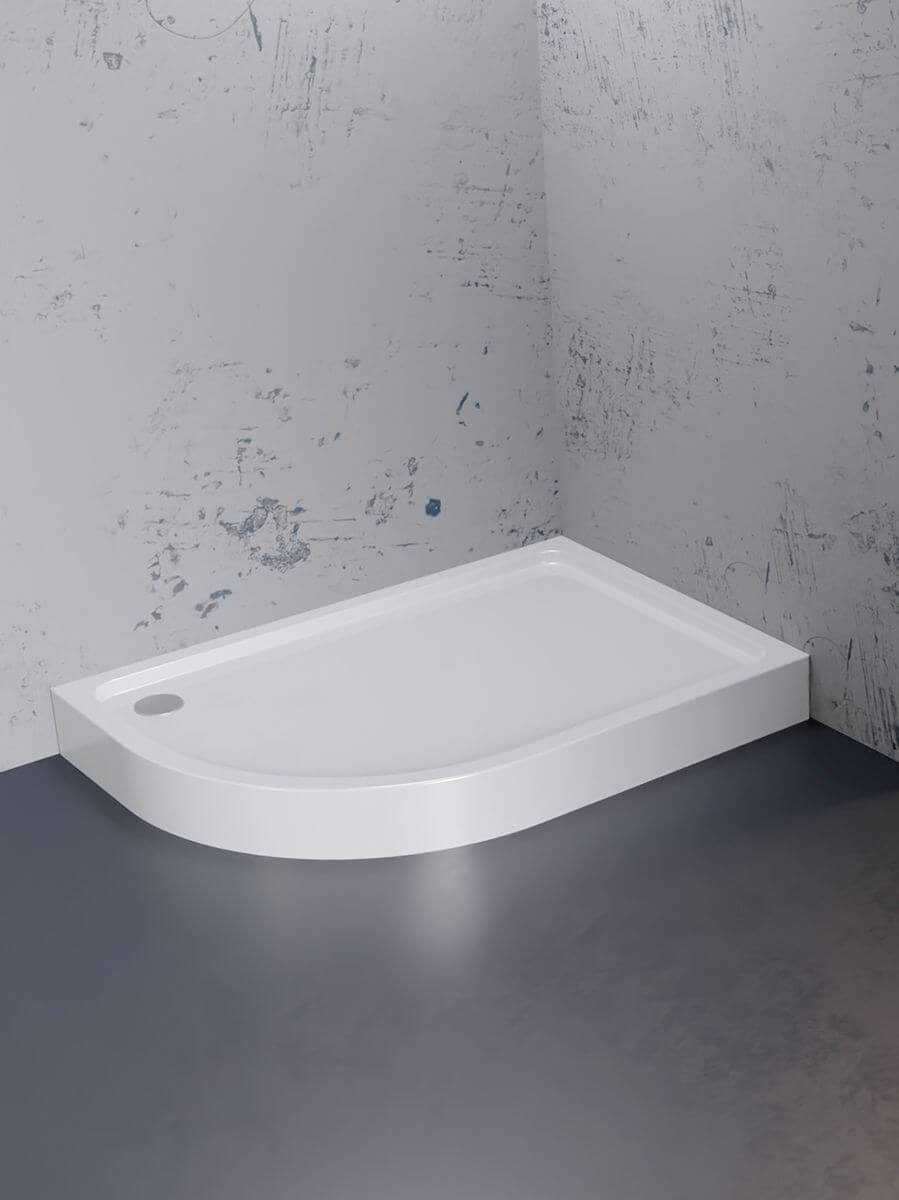 New Trendy New Maxima piatto doccia 100x80 cm bianco B-0375